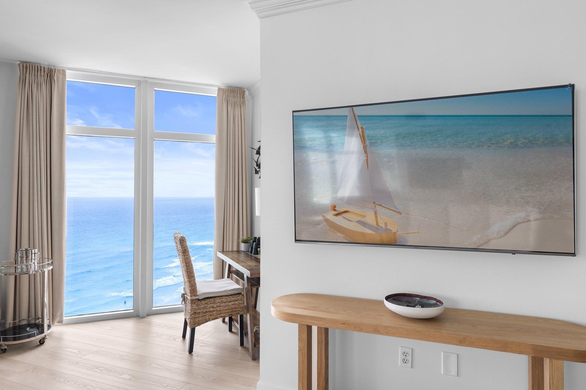 Watch the Game or the Dolphins from the Couch