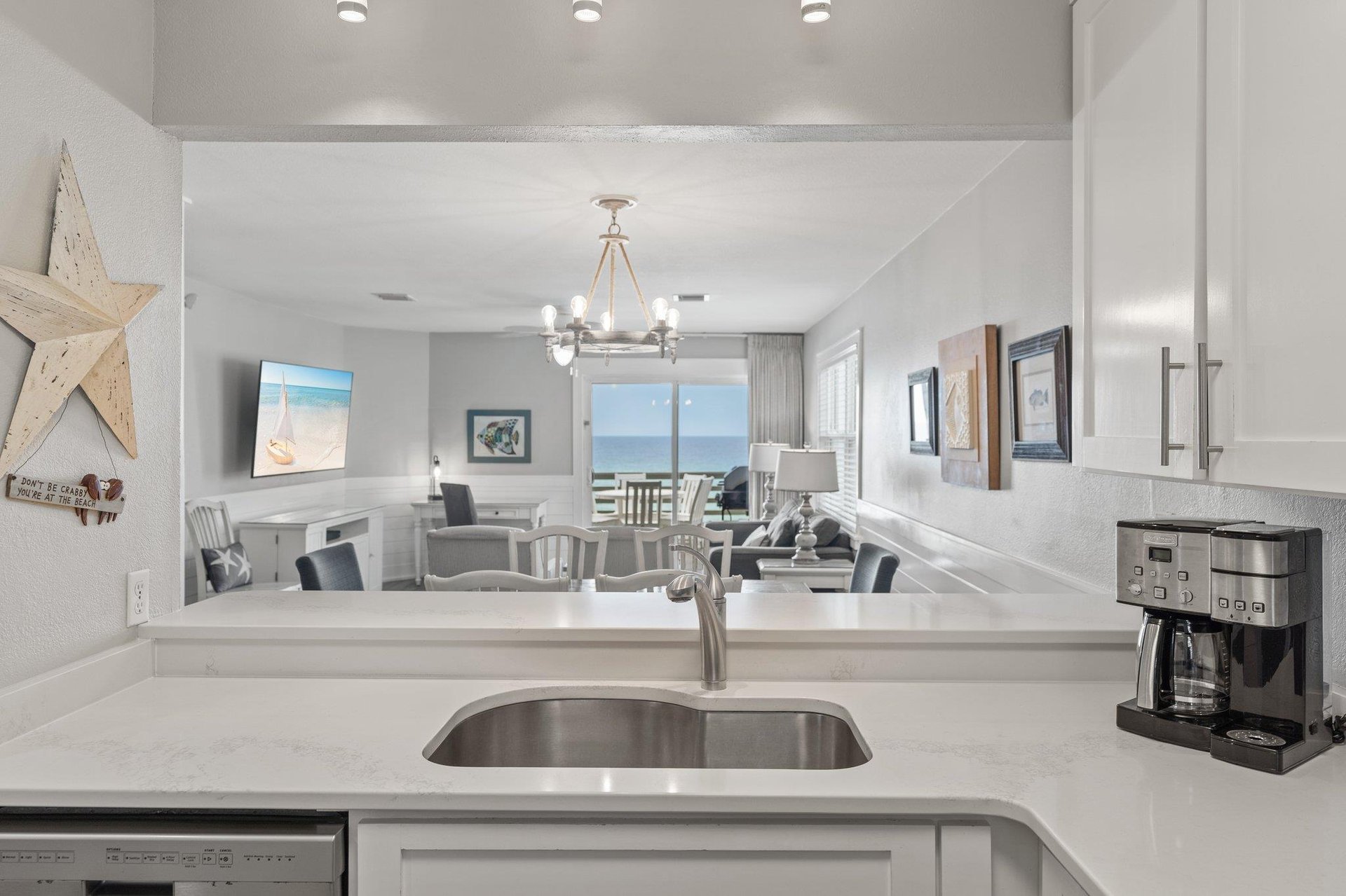 Gulf Views from the Kitchen