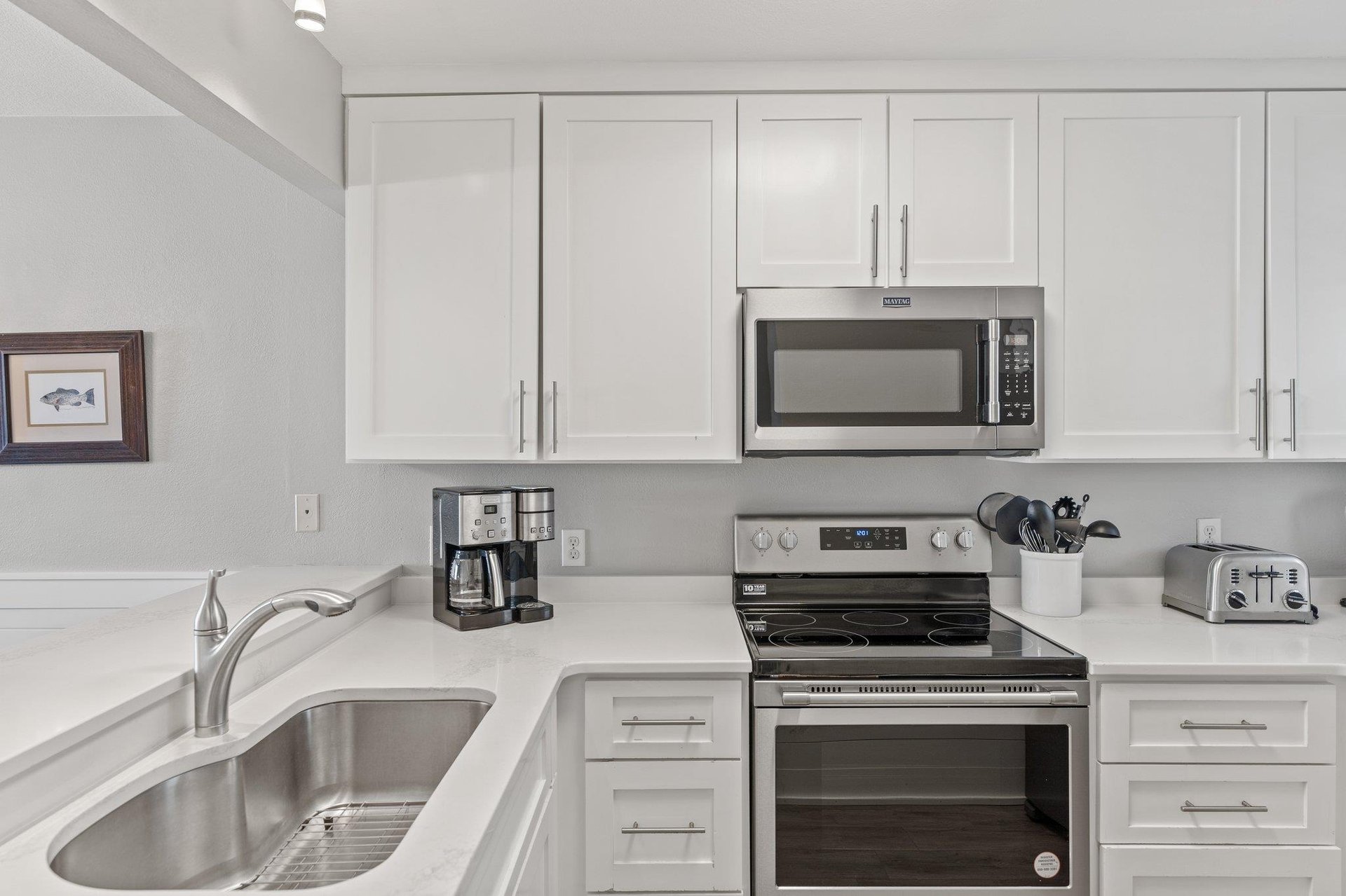 Updated Kitchen Equipped with all you need