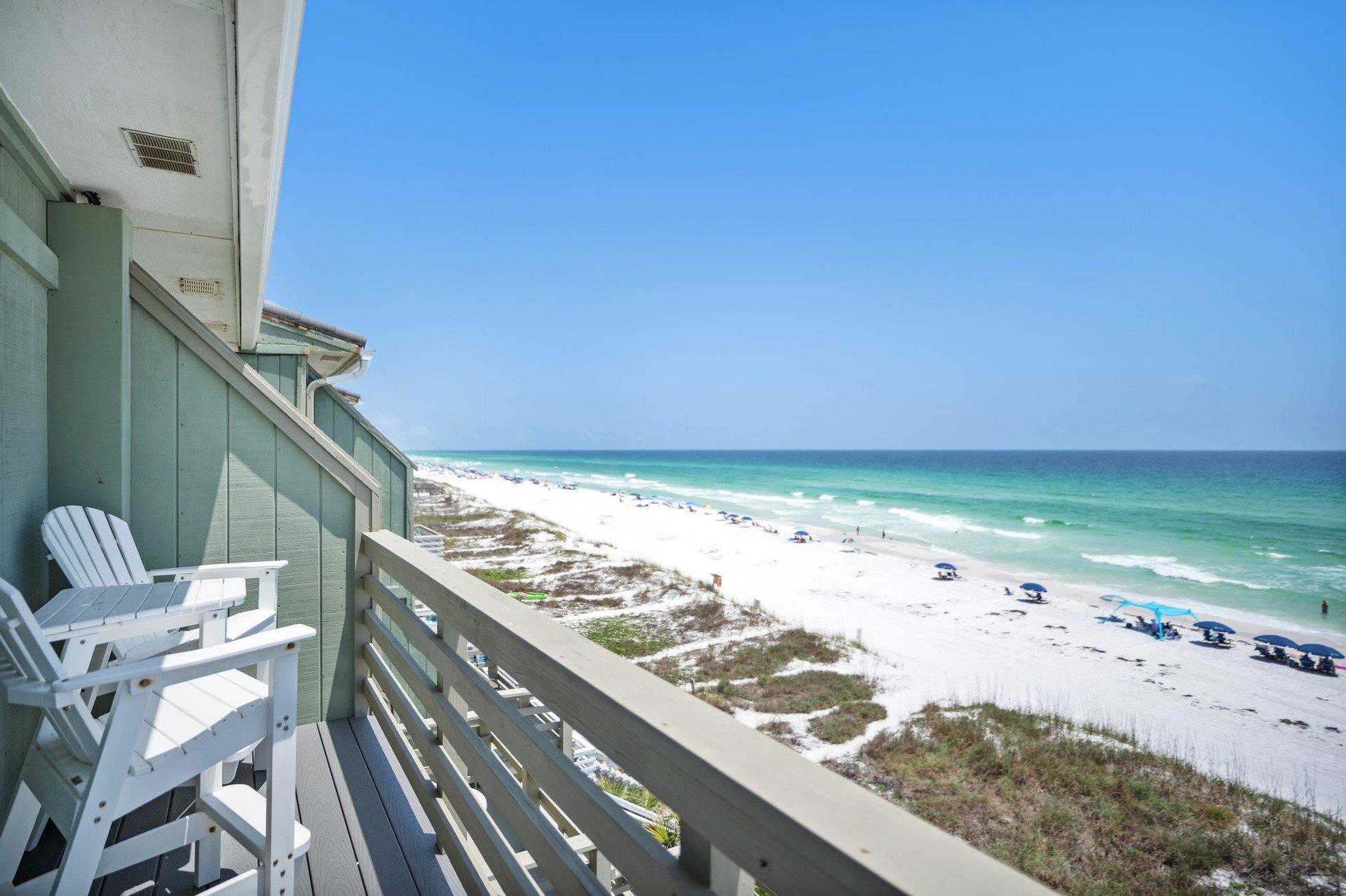 Views to the East from Private Deck off Primary Bedroom
