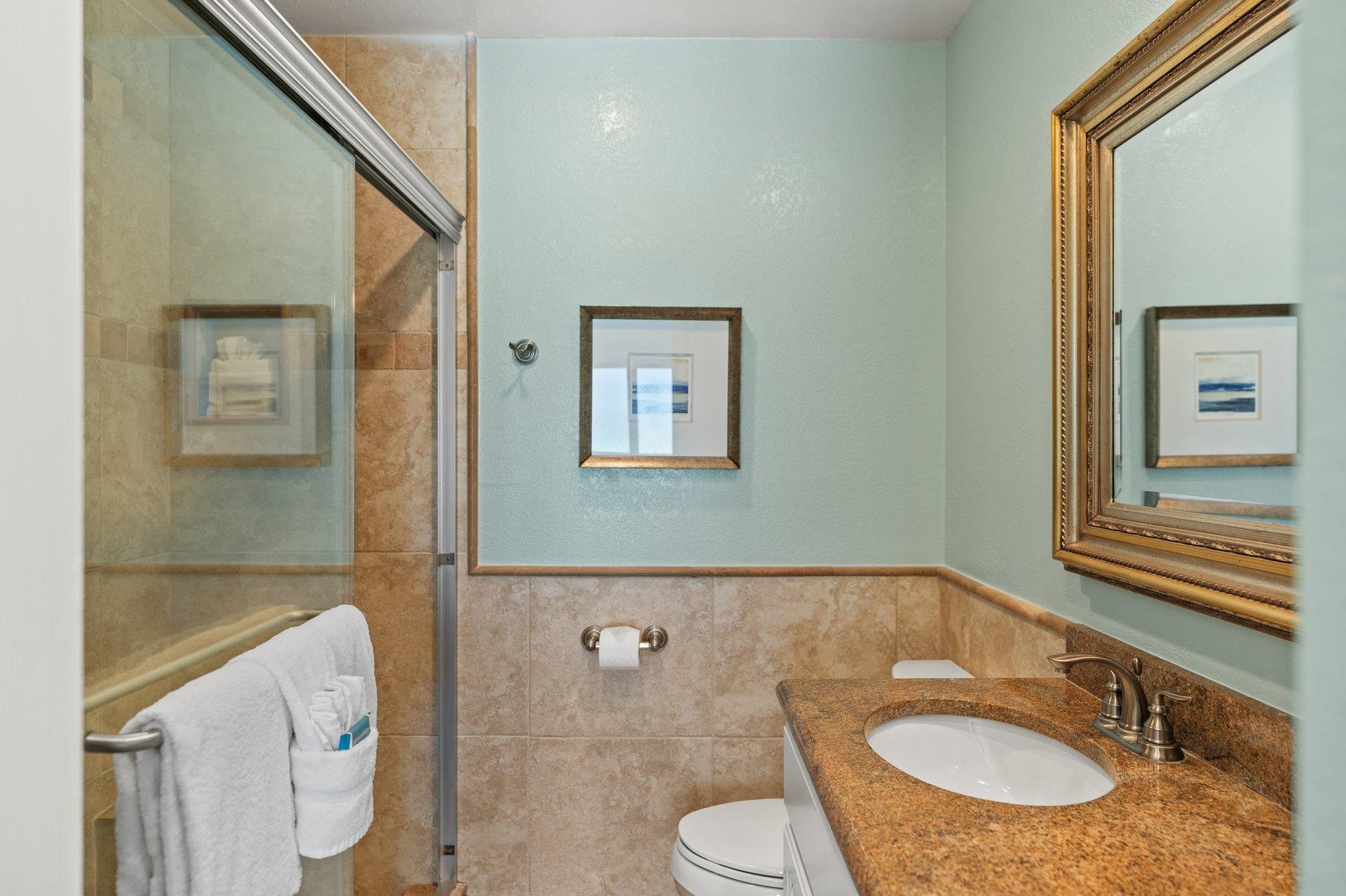 Primary Bathroom with WalkIn Shower