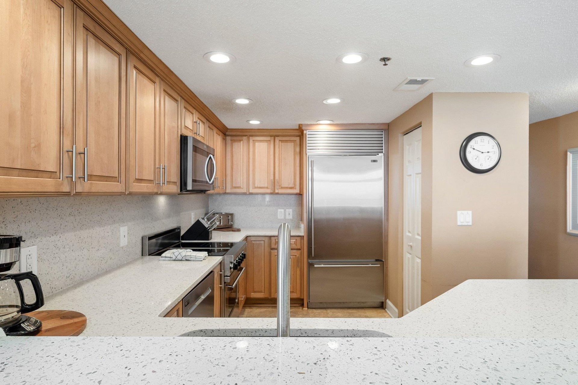Kitchen with Stainless Steel Appliances