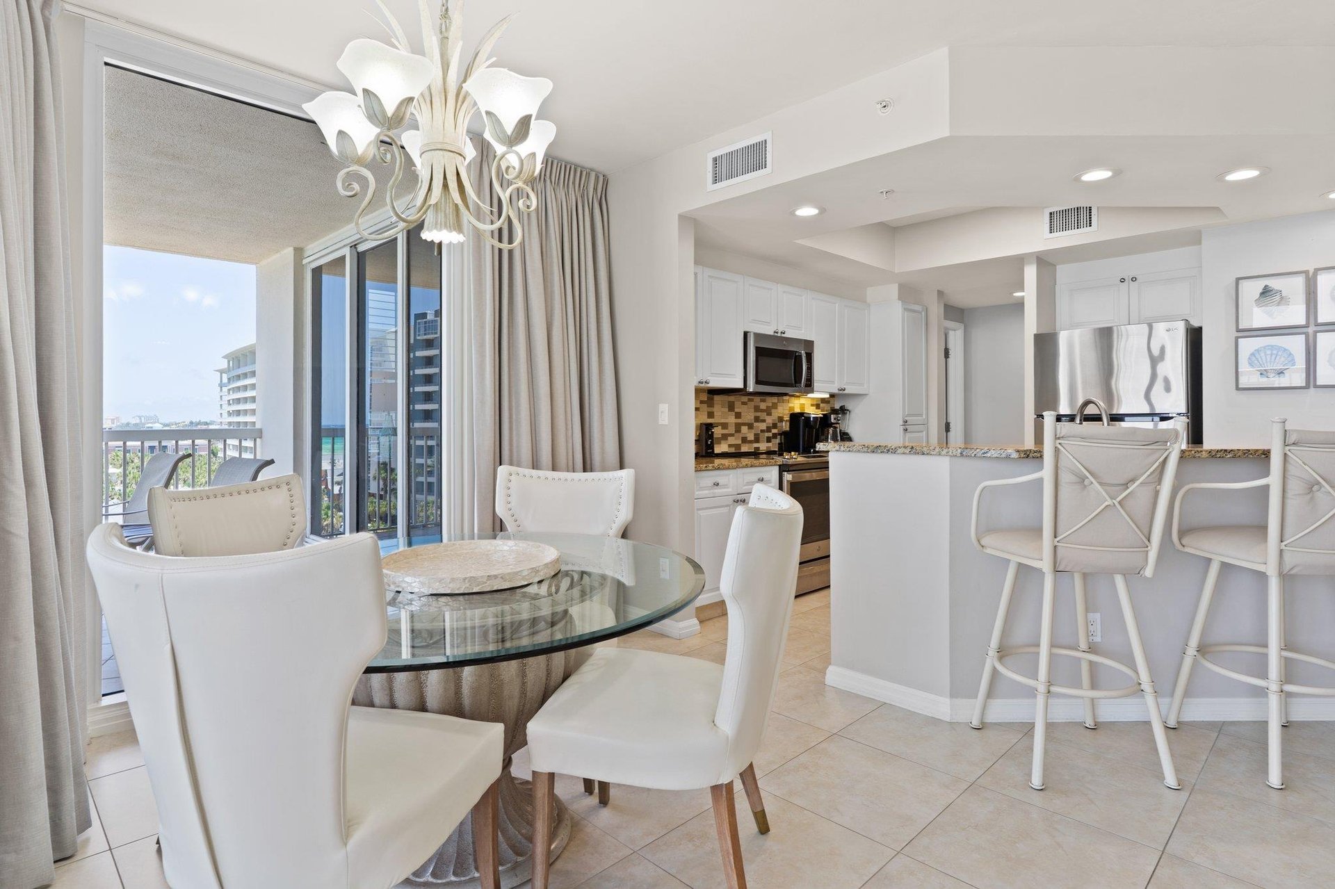 Dining Area into Kitchen