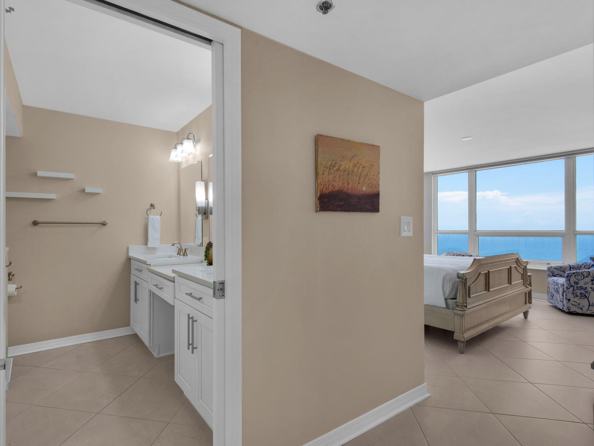 Primary Bedroom and Bathroom