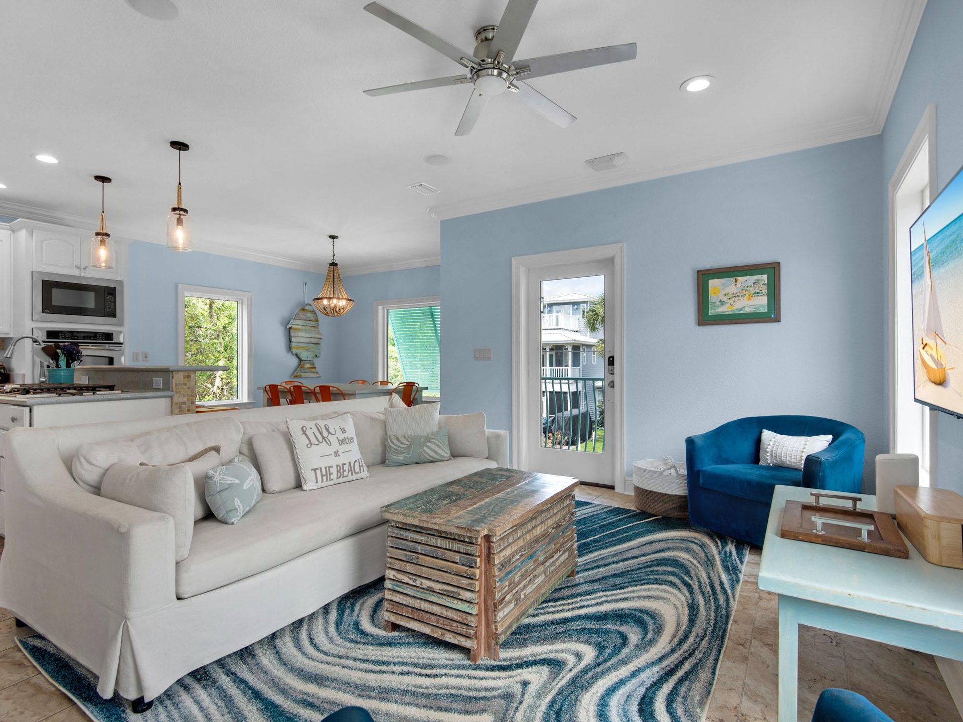 Living Area and Dining Area Main Floor
