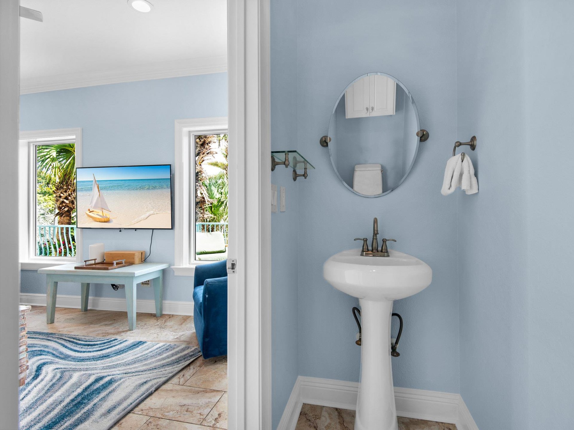 Half Bathroom on Main Floor