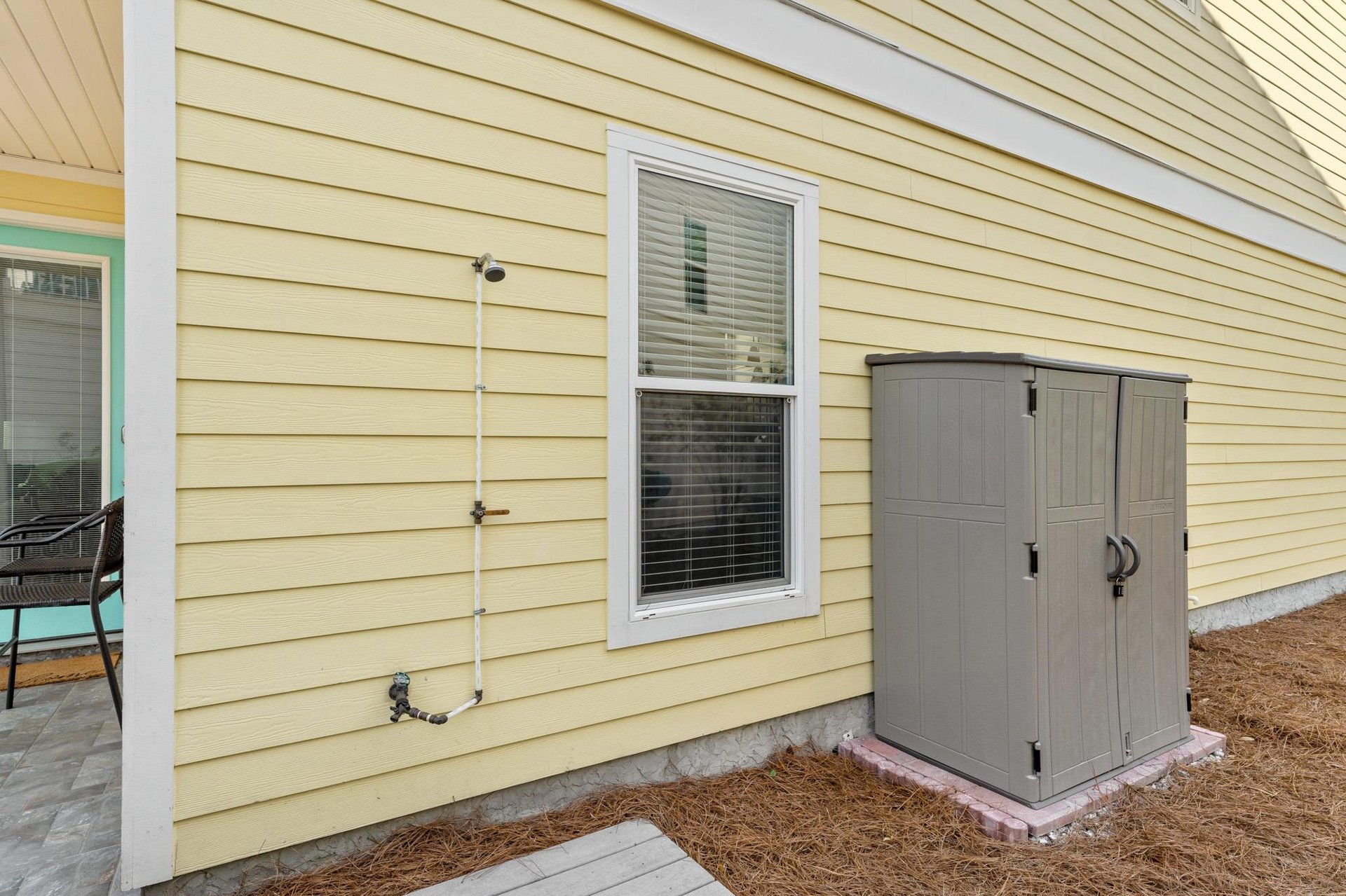 Convenient Outdoor Shower