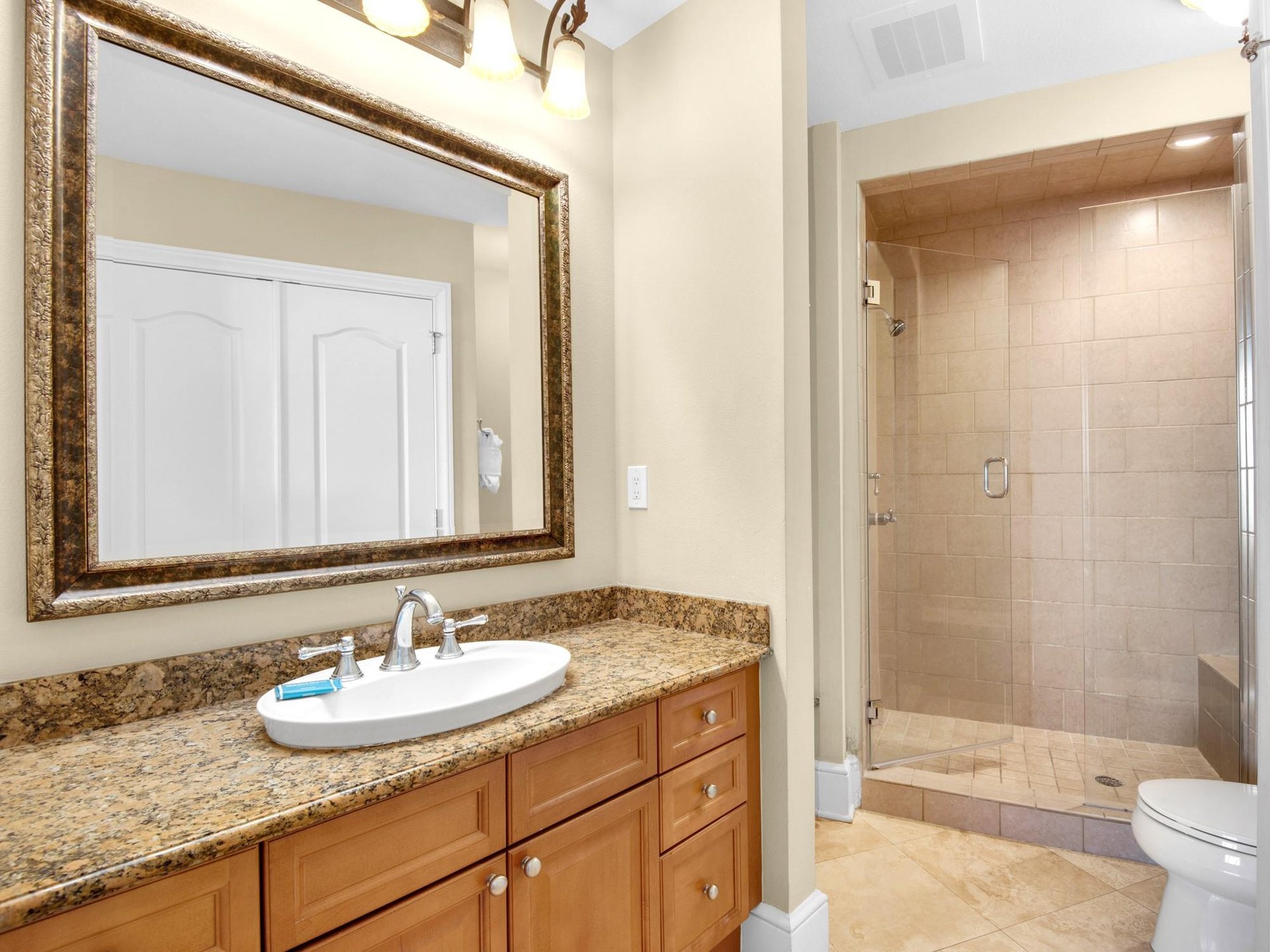 Private Bathroom 2 with Walk in Shower