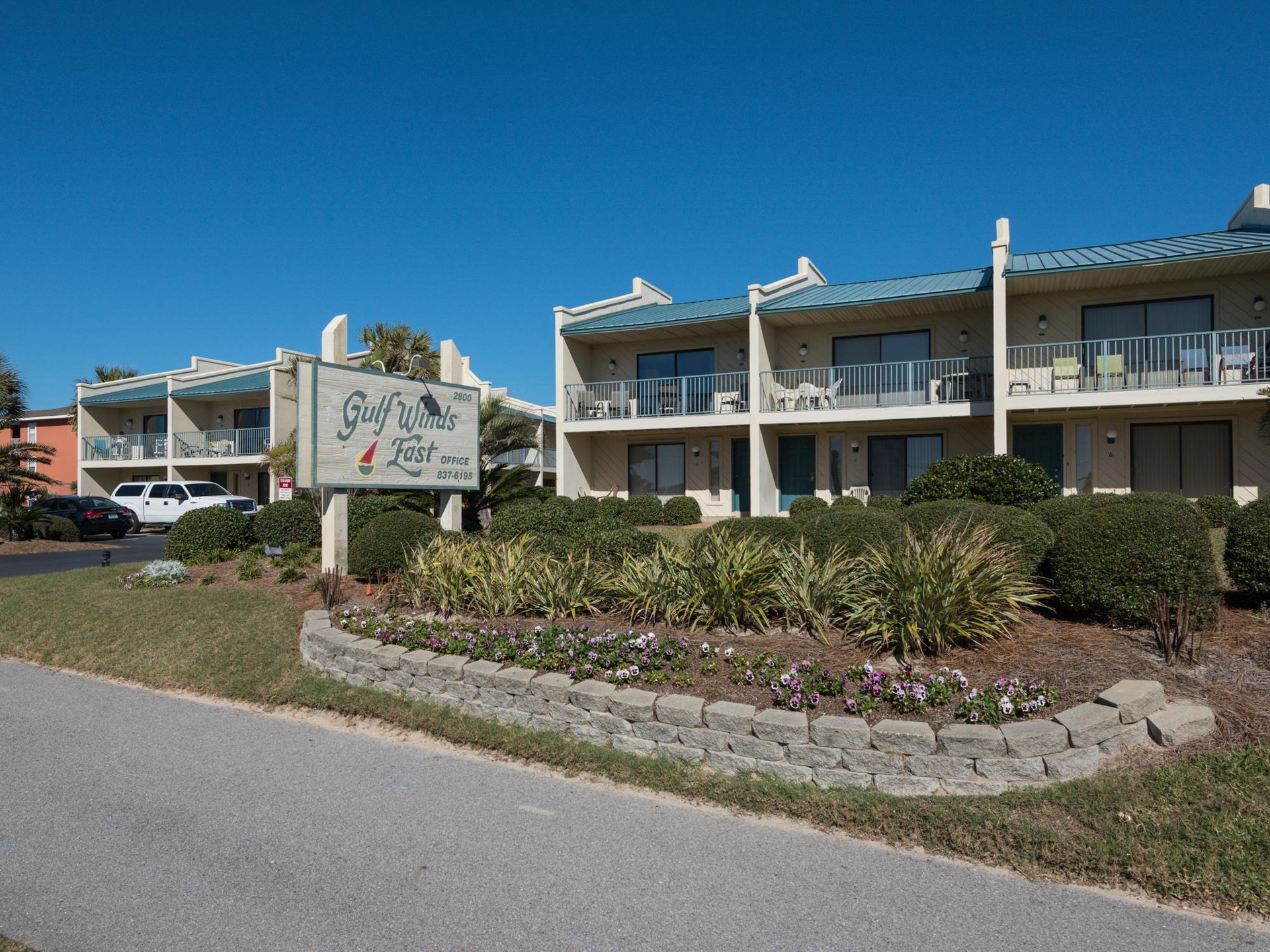 Entrance to Gulf Winds East