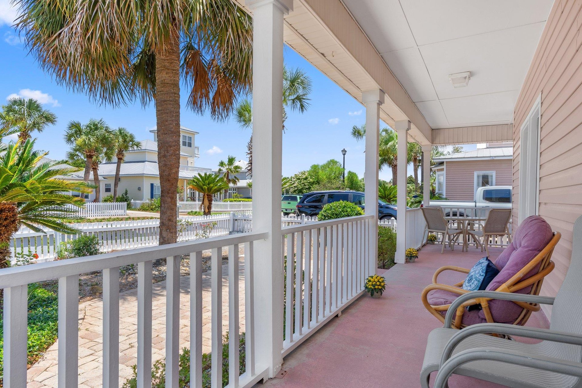 Front Porch with Street View