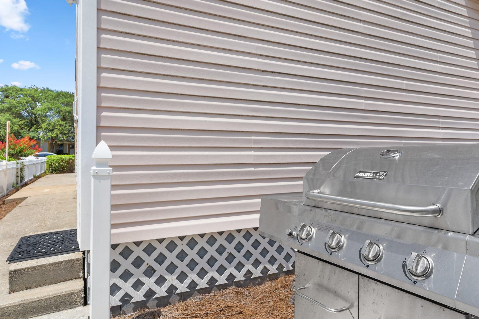 Grill Area behind Carriage House