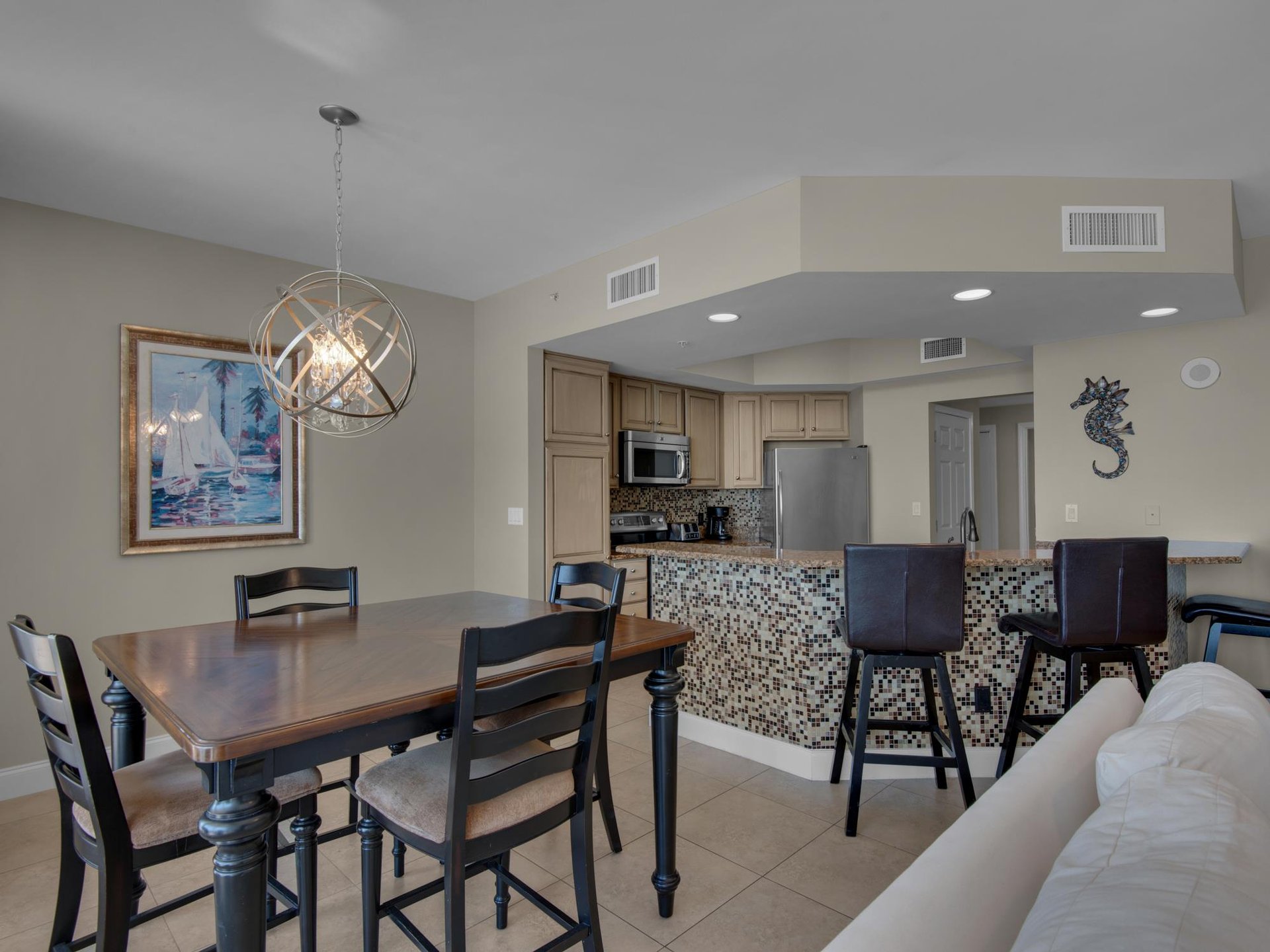 Dining and Kitchen Area