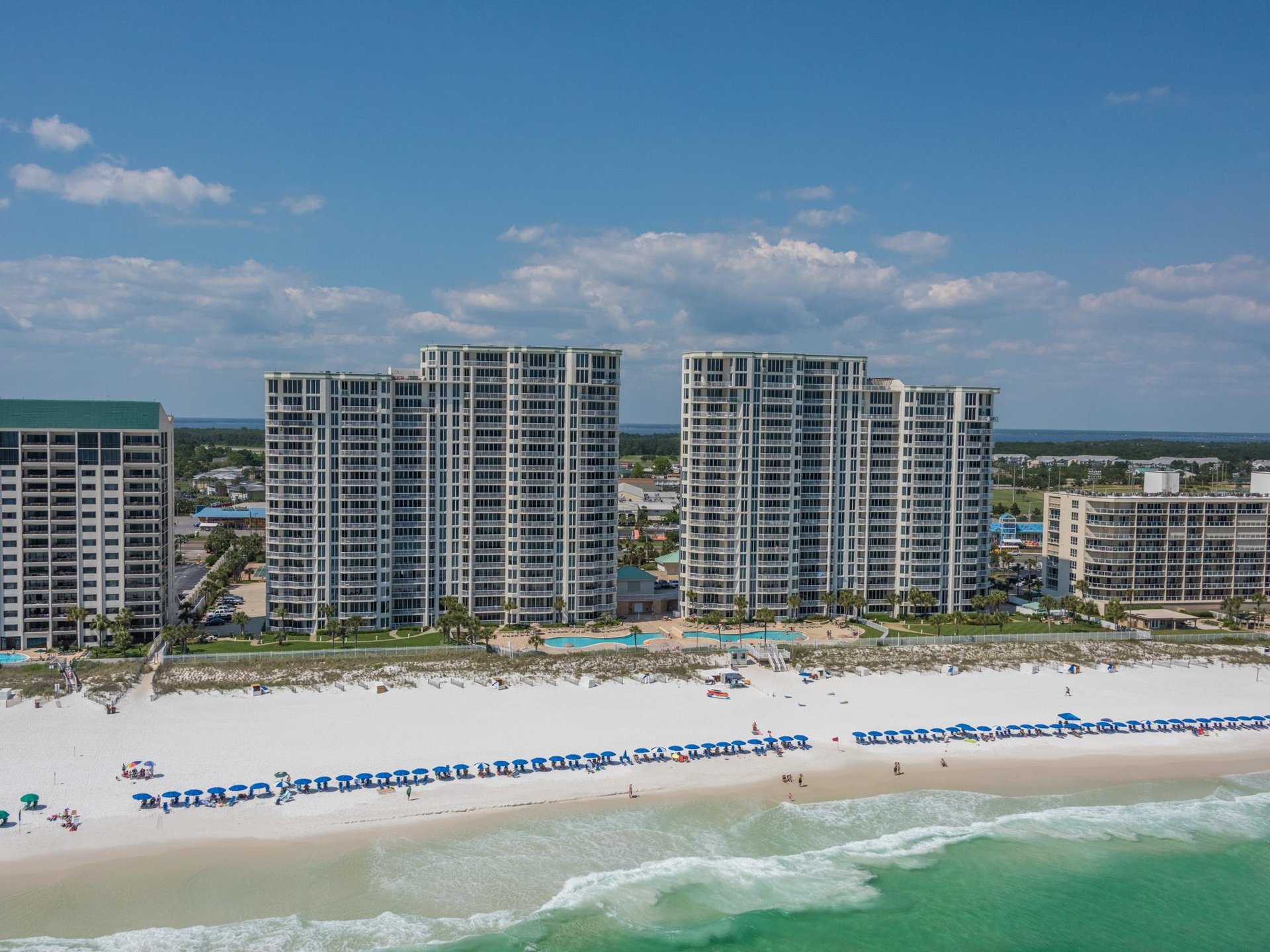 Beach View of Silver Beach Towers