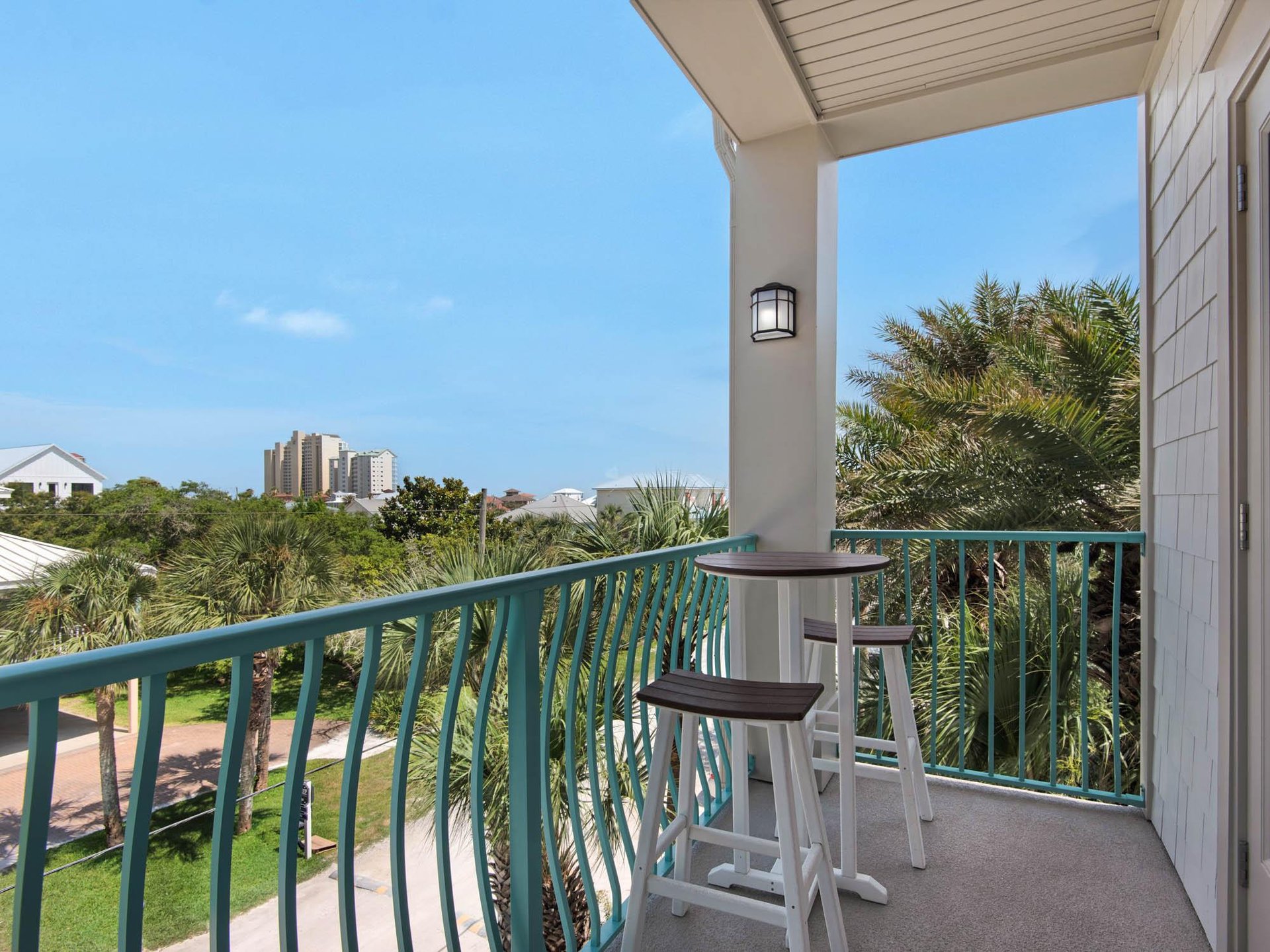 Private Balcony off 3rd Floor Living Area