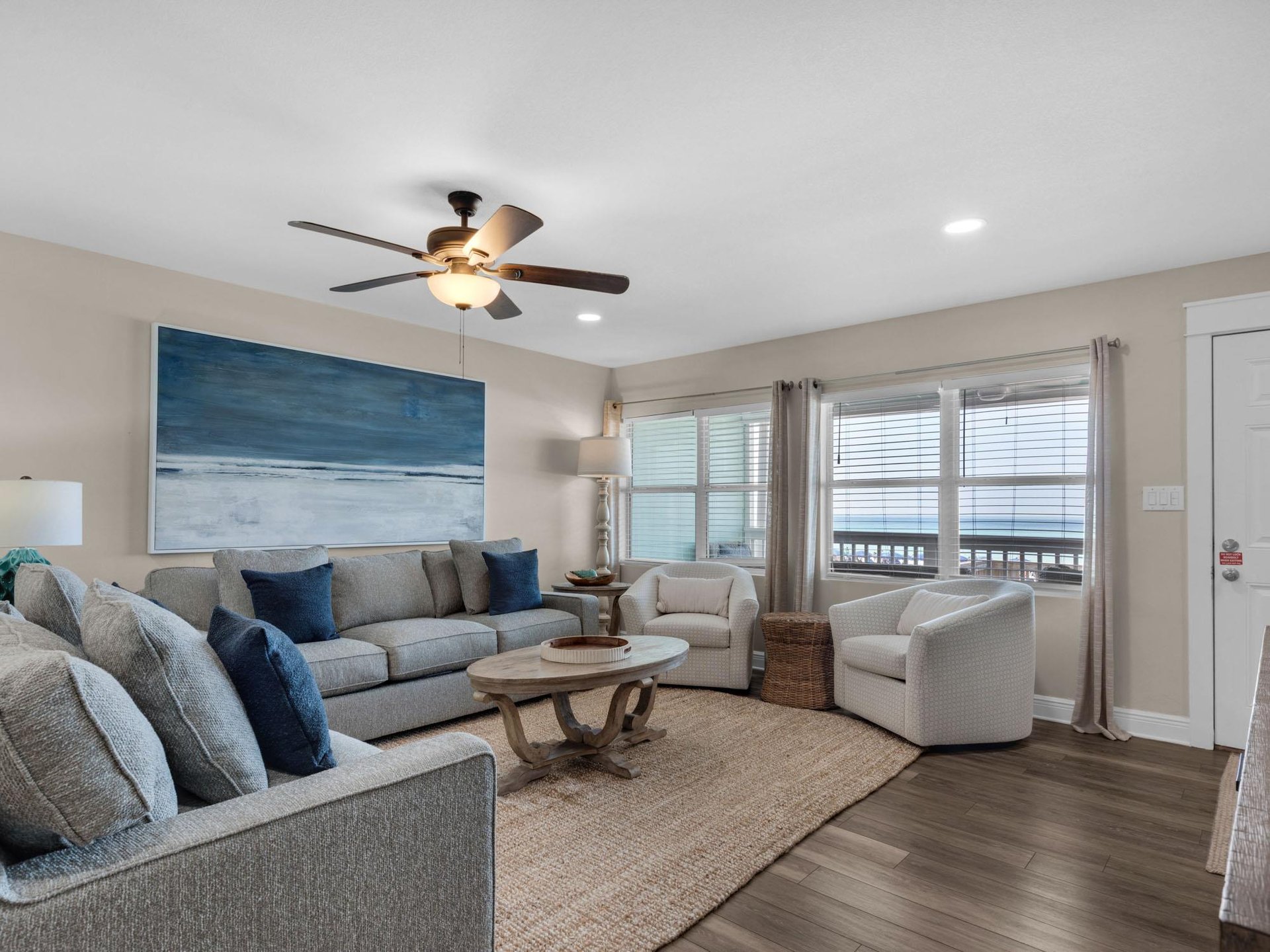 Spacious living area