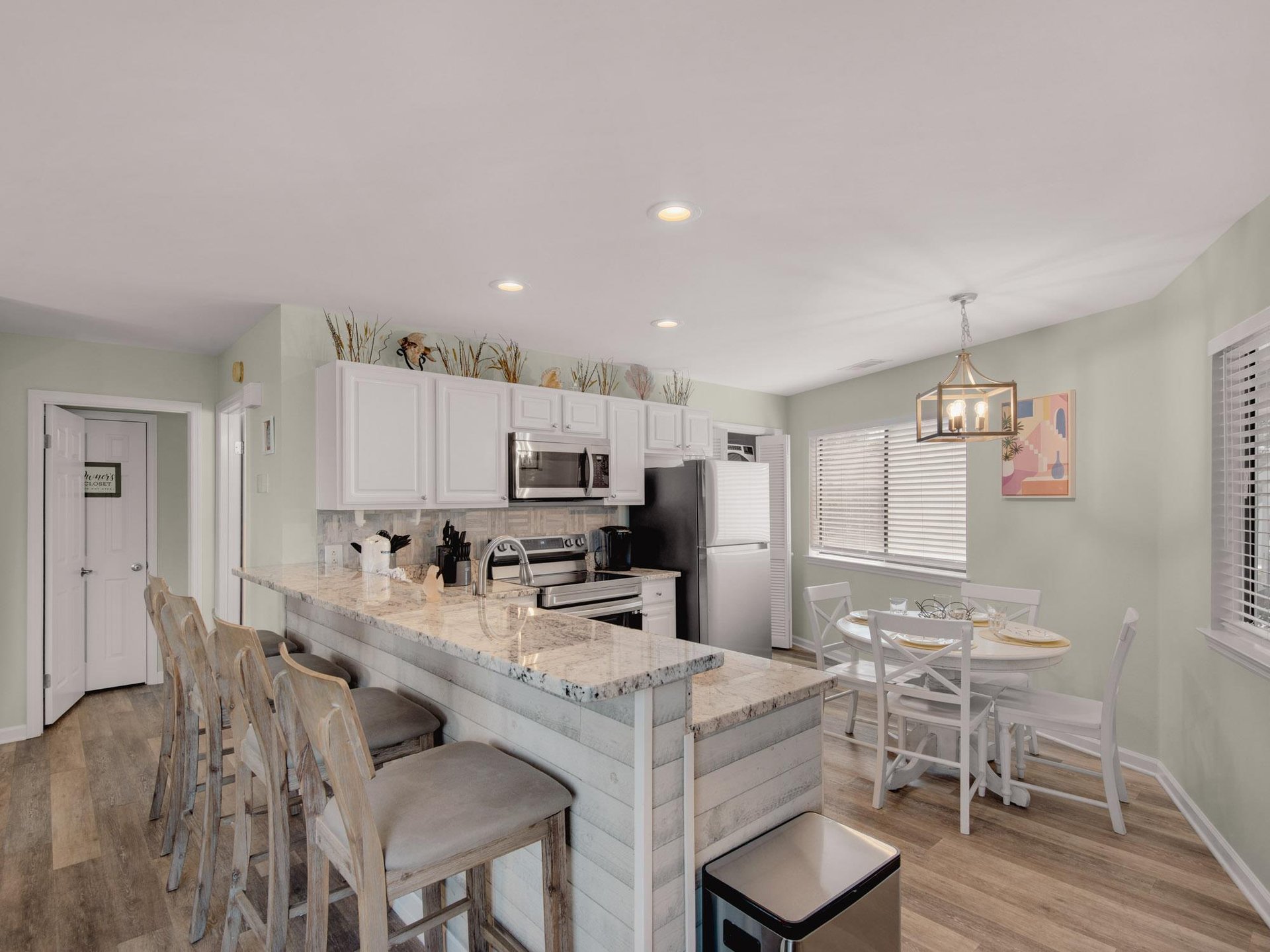Dining Area and Kitchen