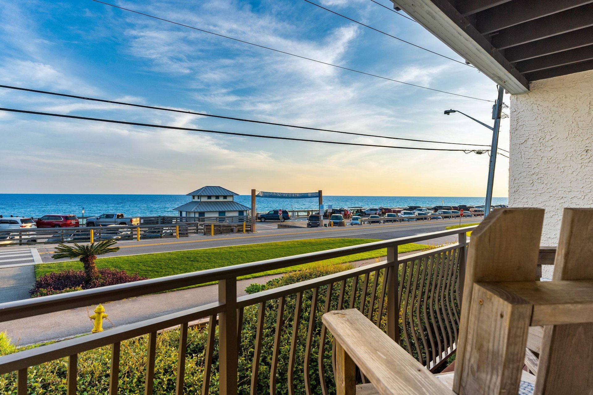 Gulf View from Balcony off Living Room