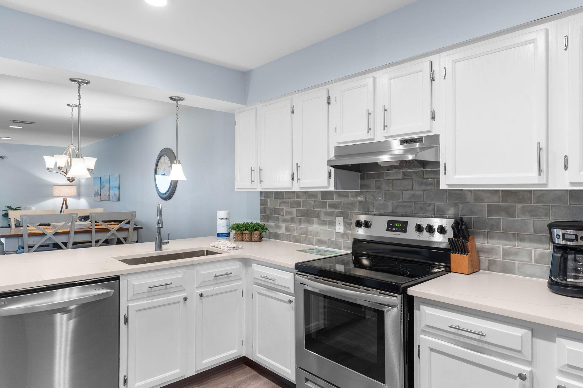 2nd Fl Kitchen with Stainless Steel Appliances