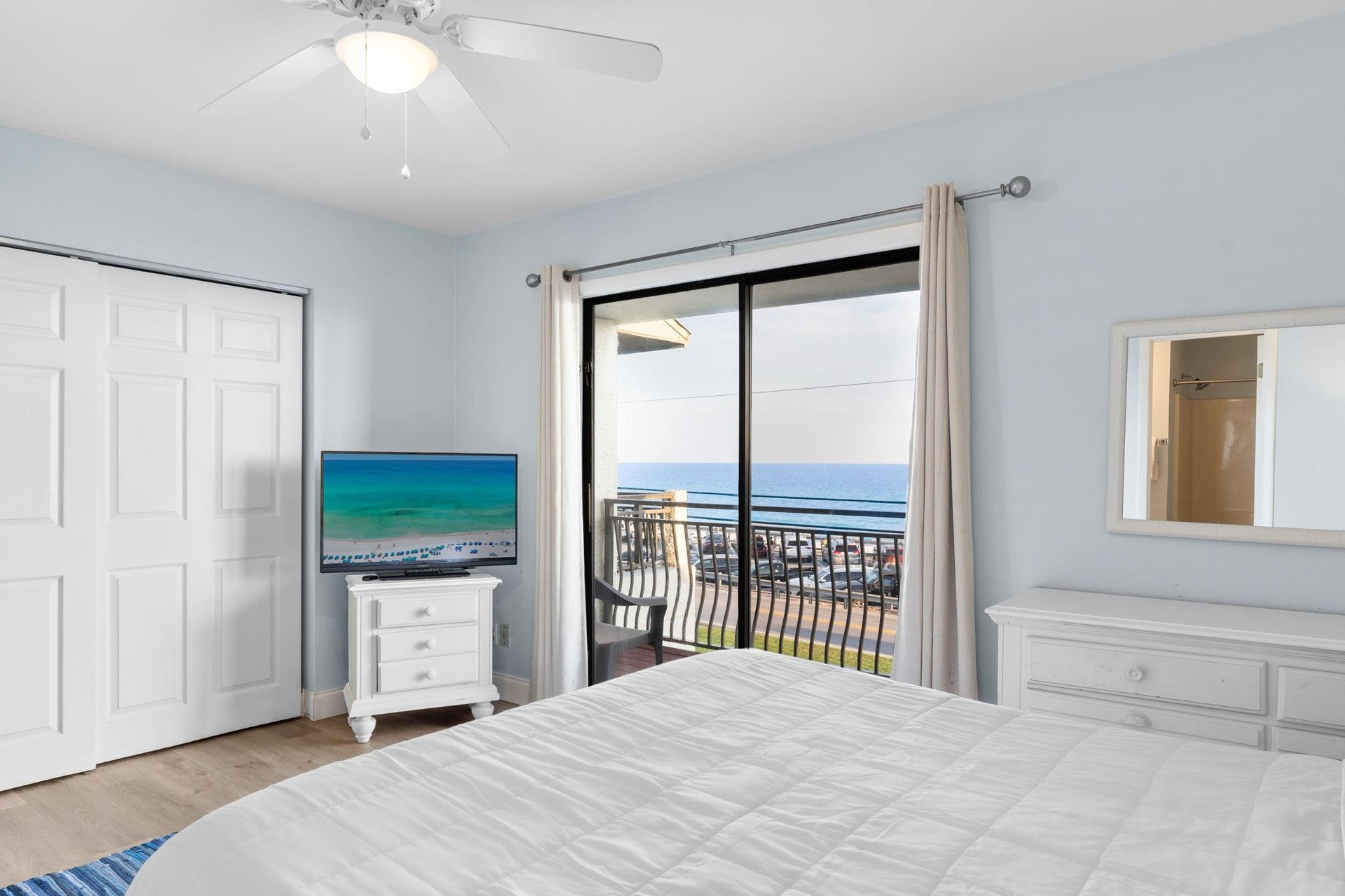 Gulf Views from Primary Bedroom