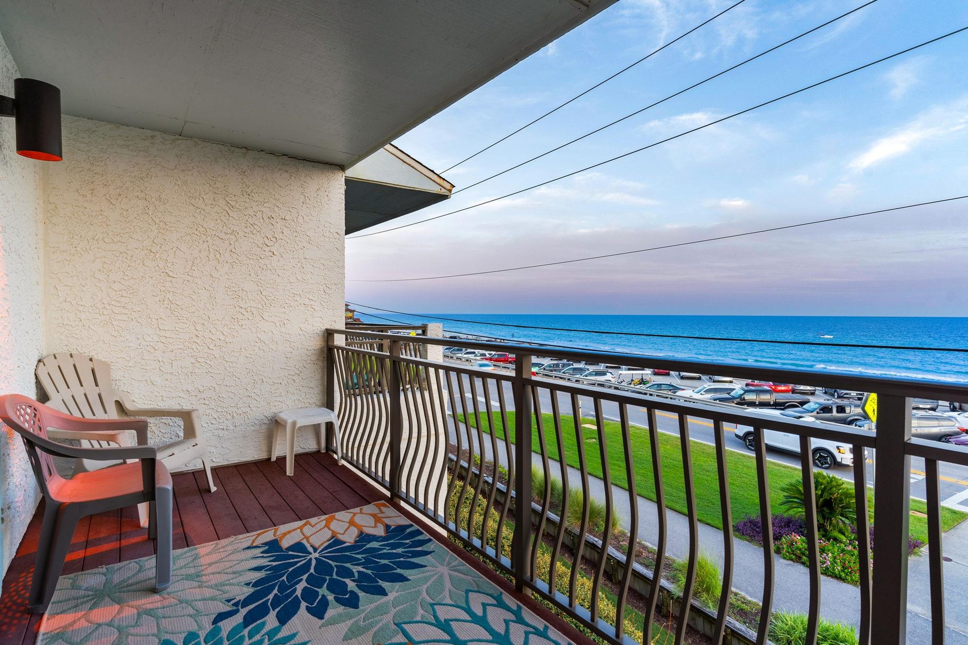 Sunrise View from Balcony off Bedroom 1 on 3rd Fl