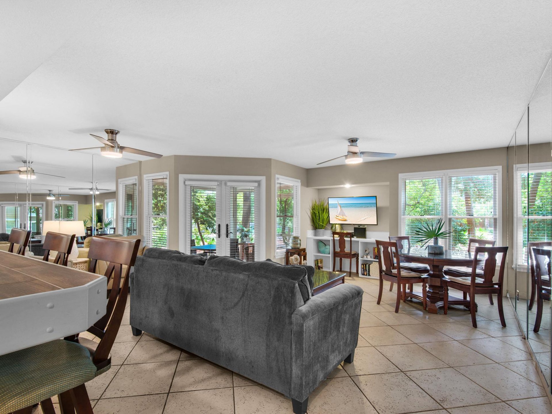 Overview of Living  Dining Area