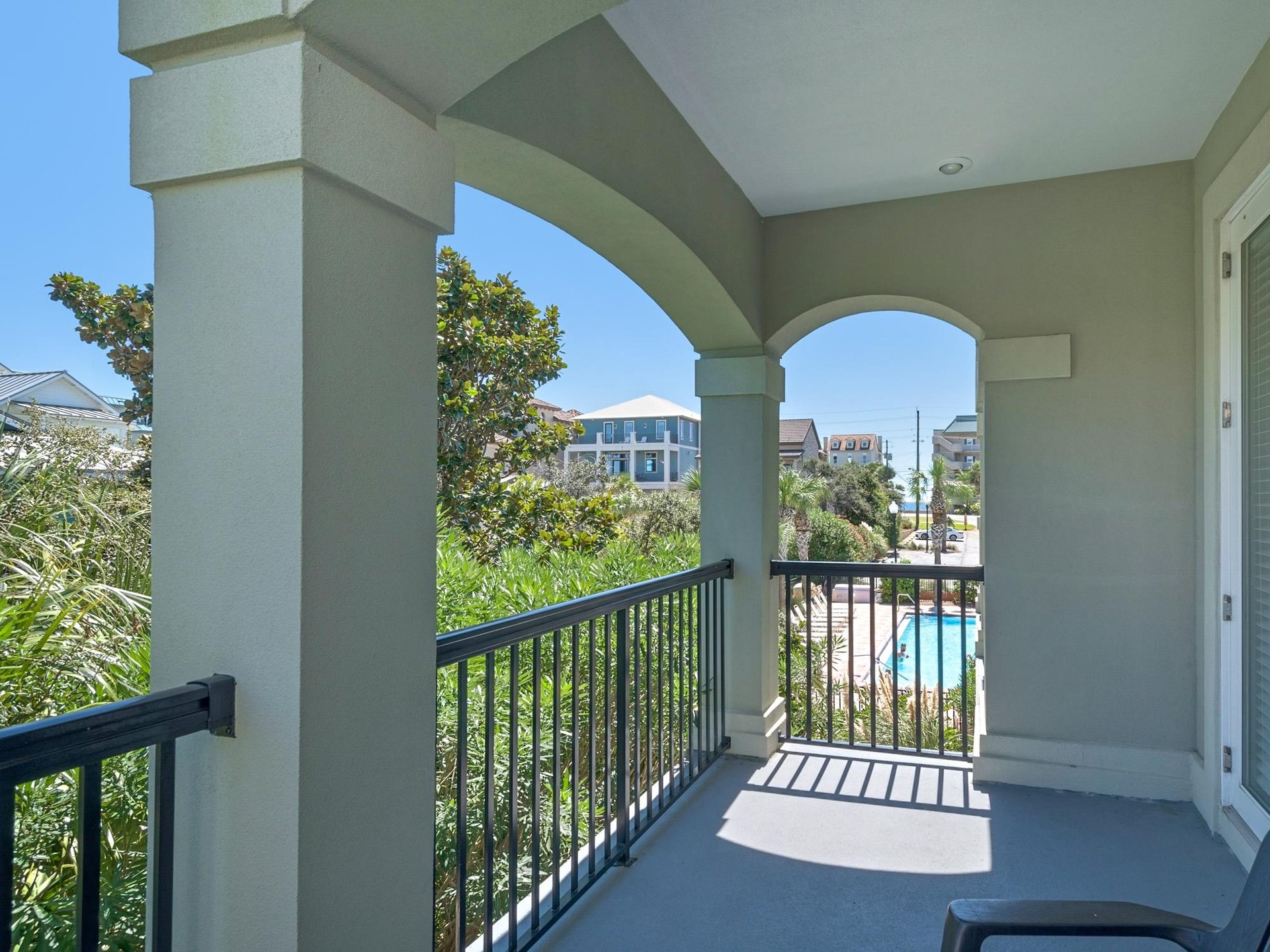 2nd floor balcony east side