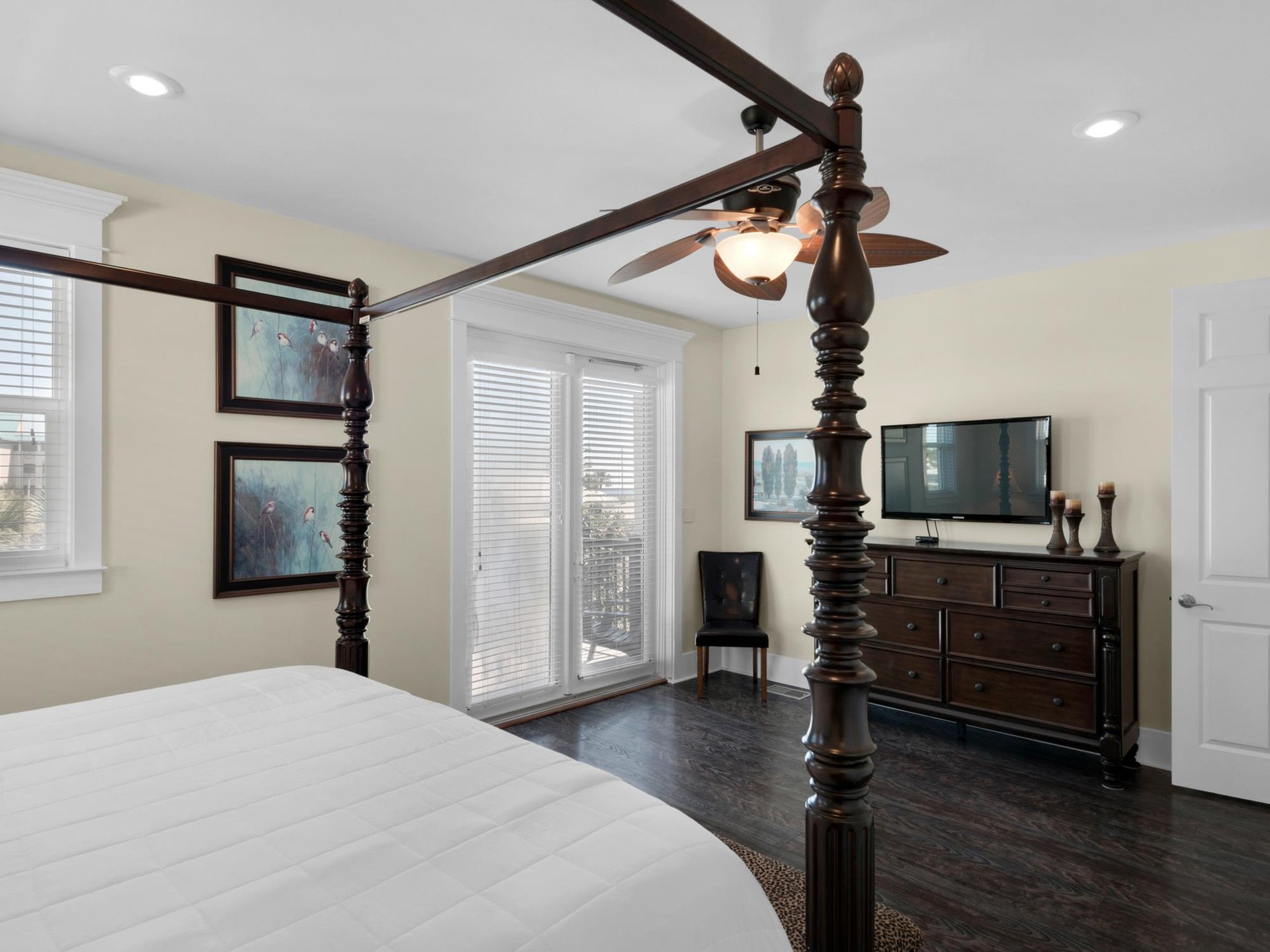 3rd floor bedroom 4 with balcony access