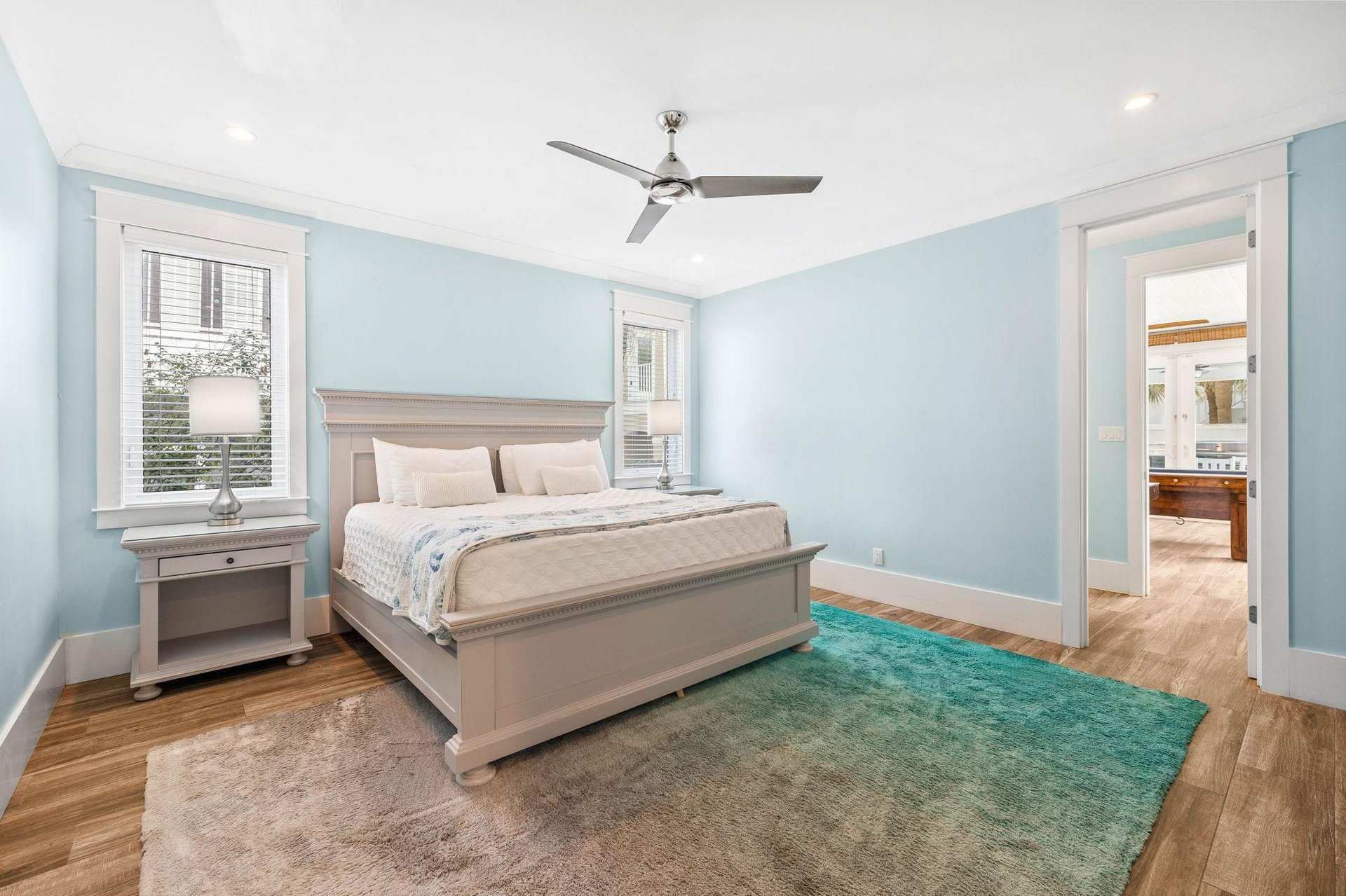 1st Floor King Room with Walk Through Bathroom