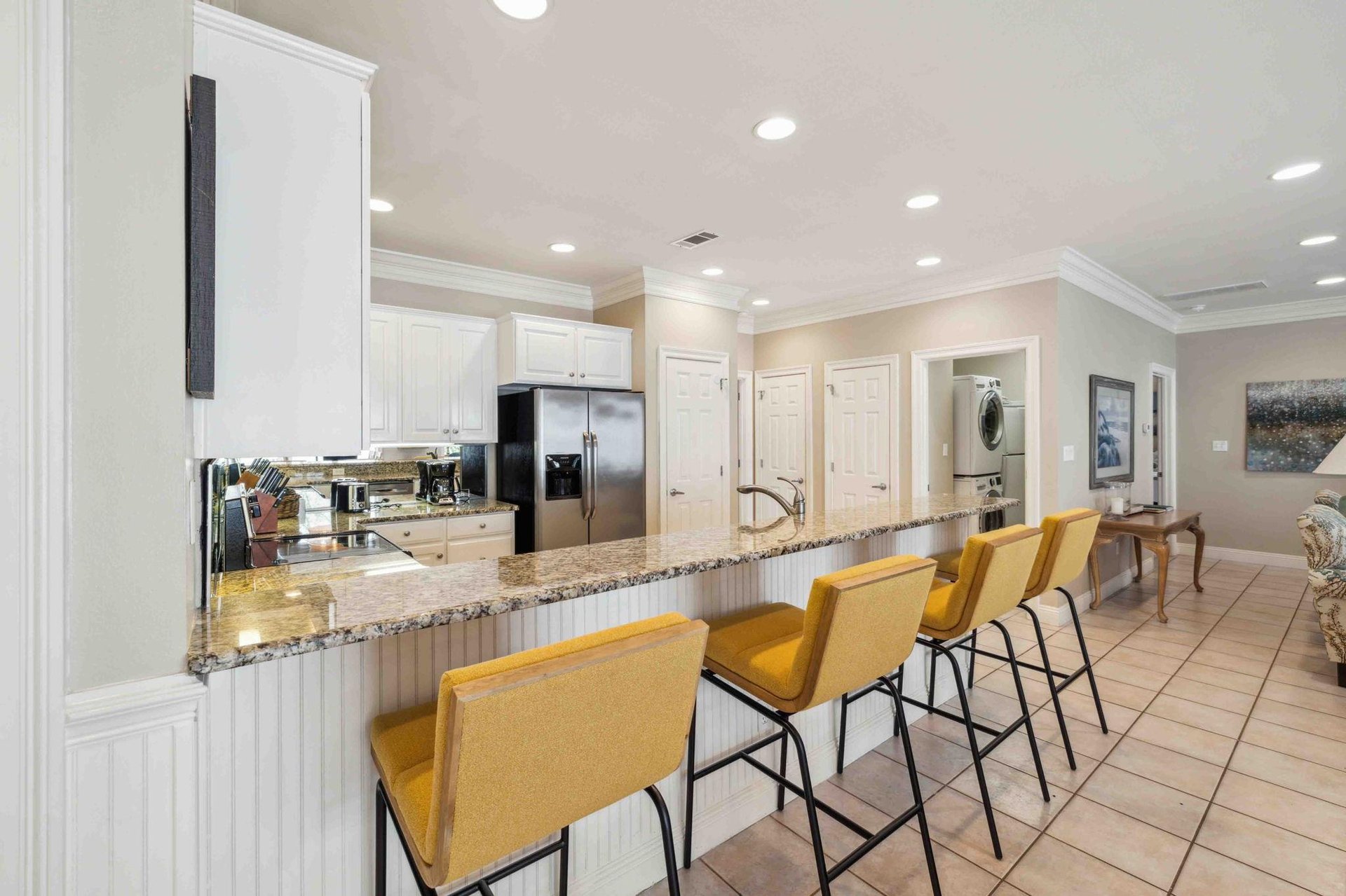 Kitchen with Bar Seating