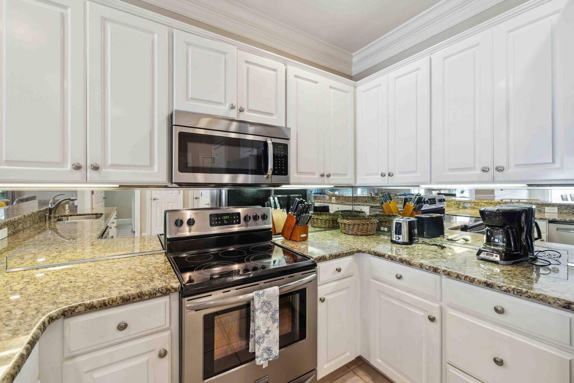 Kitchen with Stainless Steel Appliances