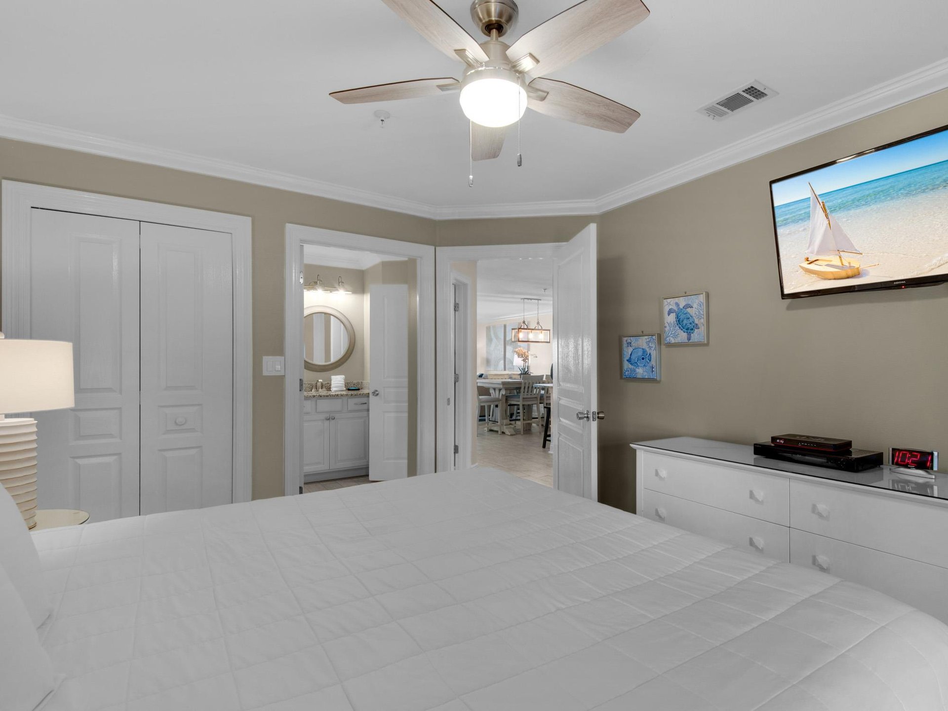 Bedroom 2 with King Bed and En Suite