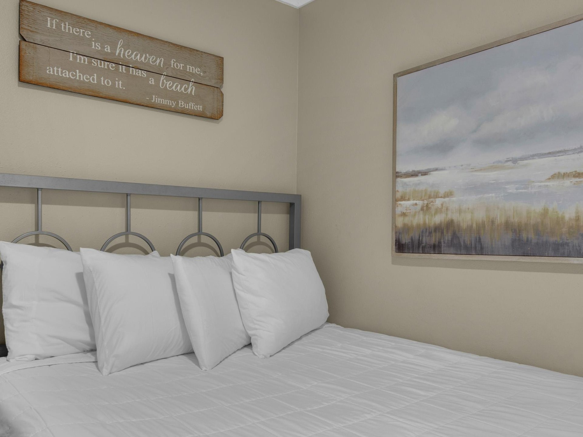 Queen Bed in Bedroom 3