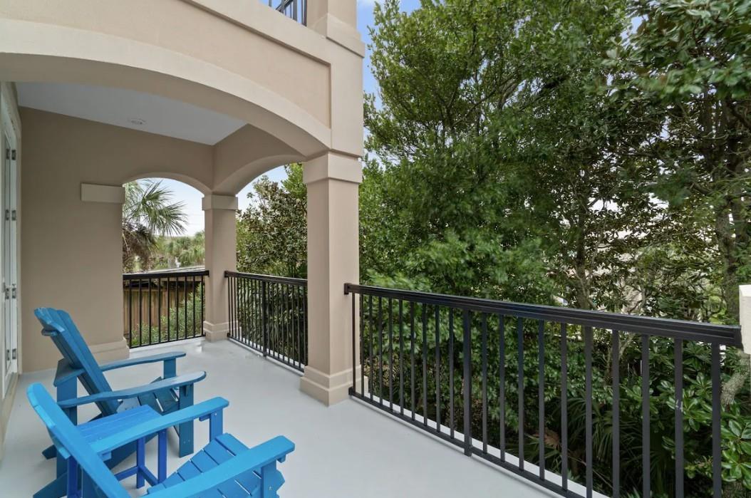 2nd Floor Balcony off Bedroom 2