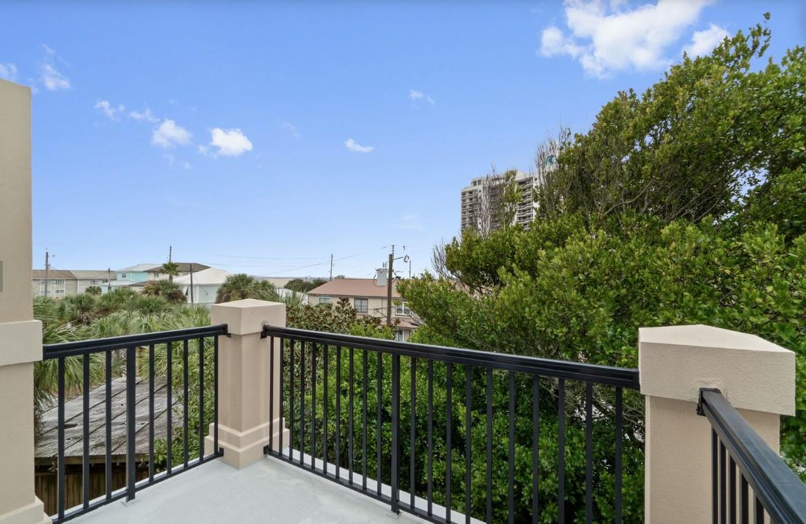 3rd Floor balcony off Bedroom 4