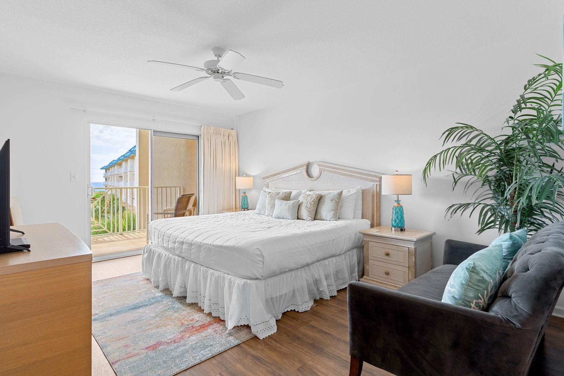 Primary Bedroom with Private Balcony