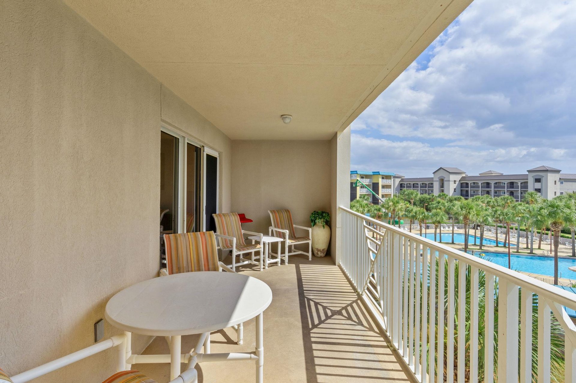 Large Private Balcony