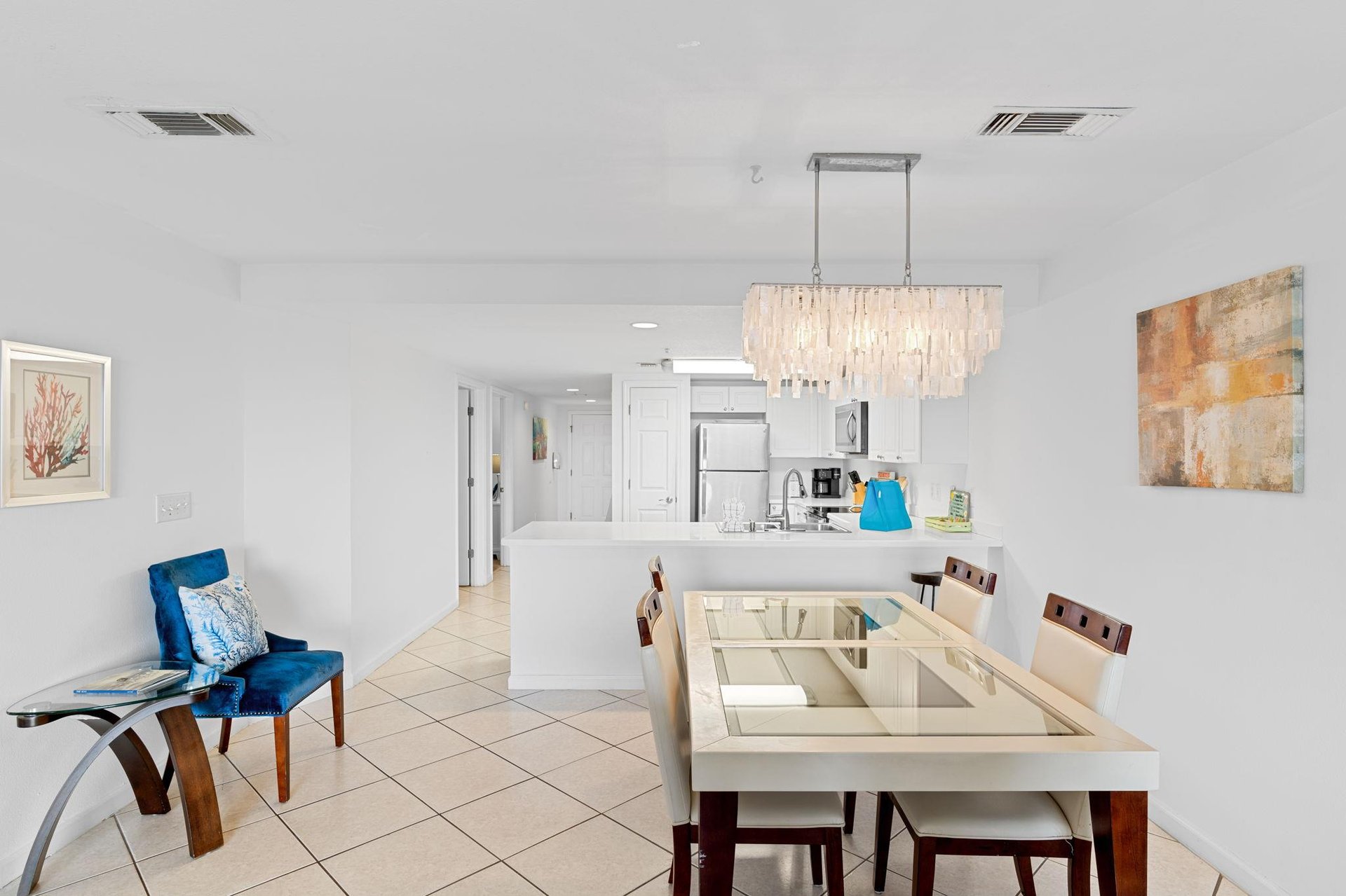 Dining and Kitchen area