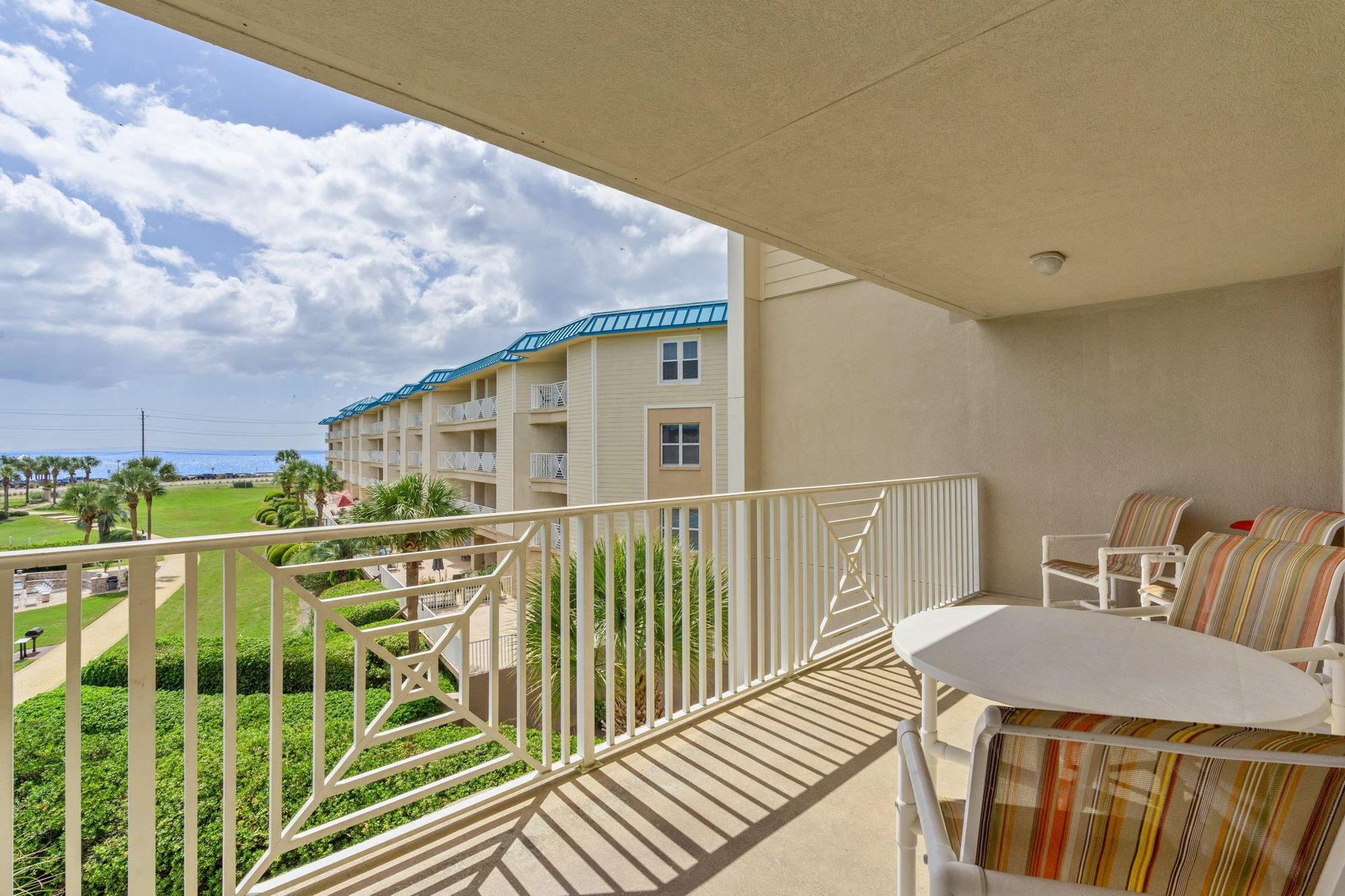 Large Private Balcony