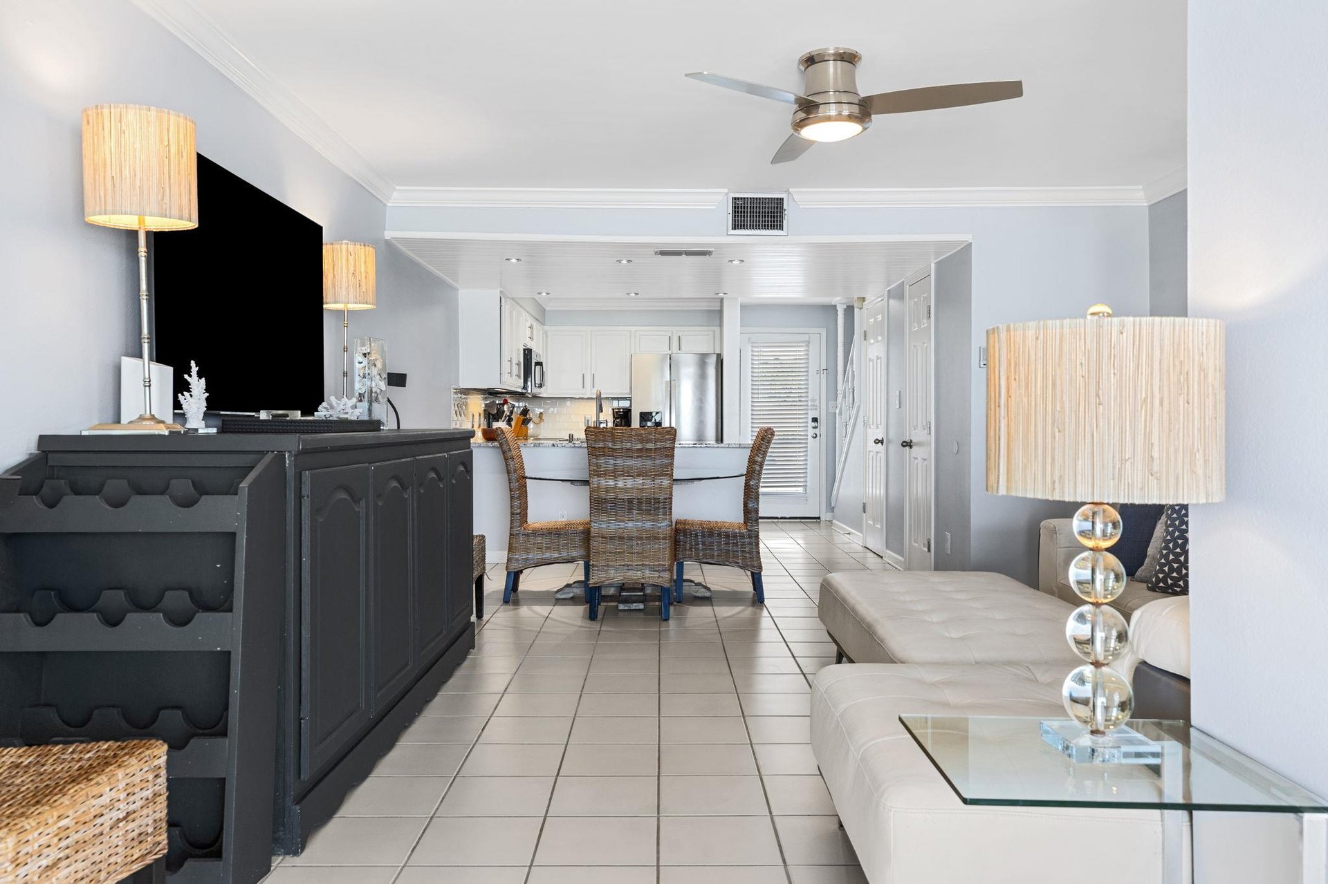 Living and Dining Areas on 1st Floor