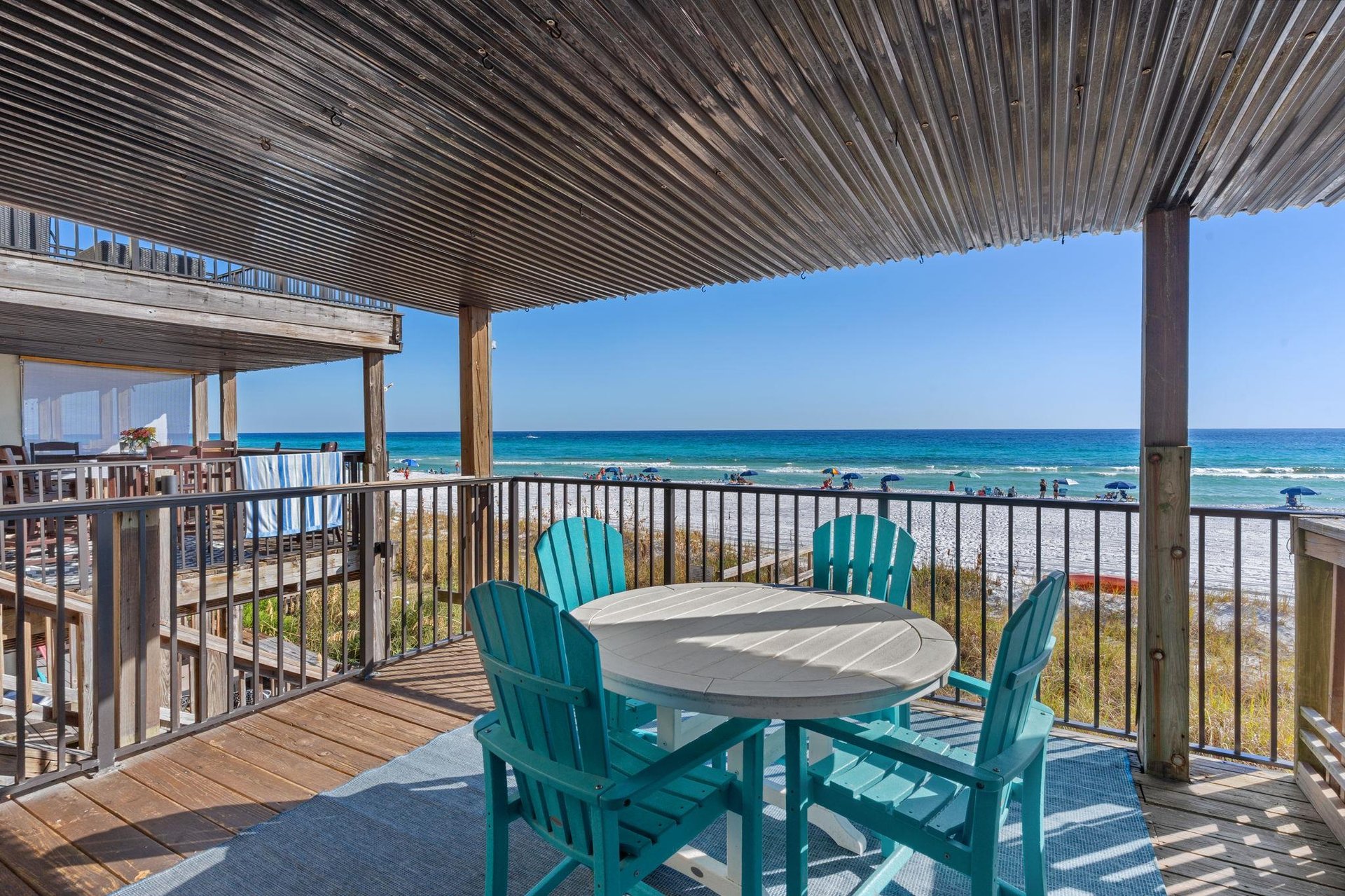 Enjoy a Meal on Private Balcony