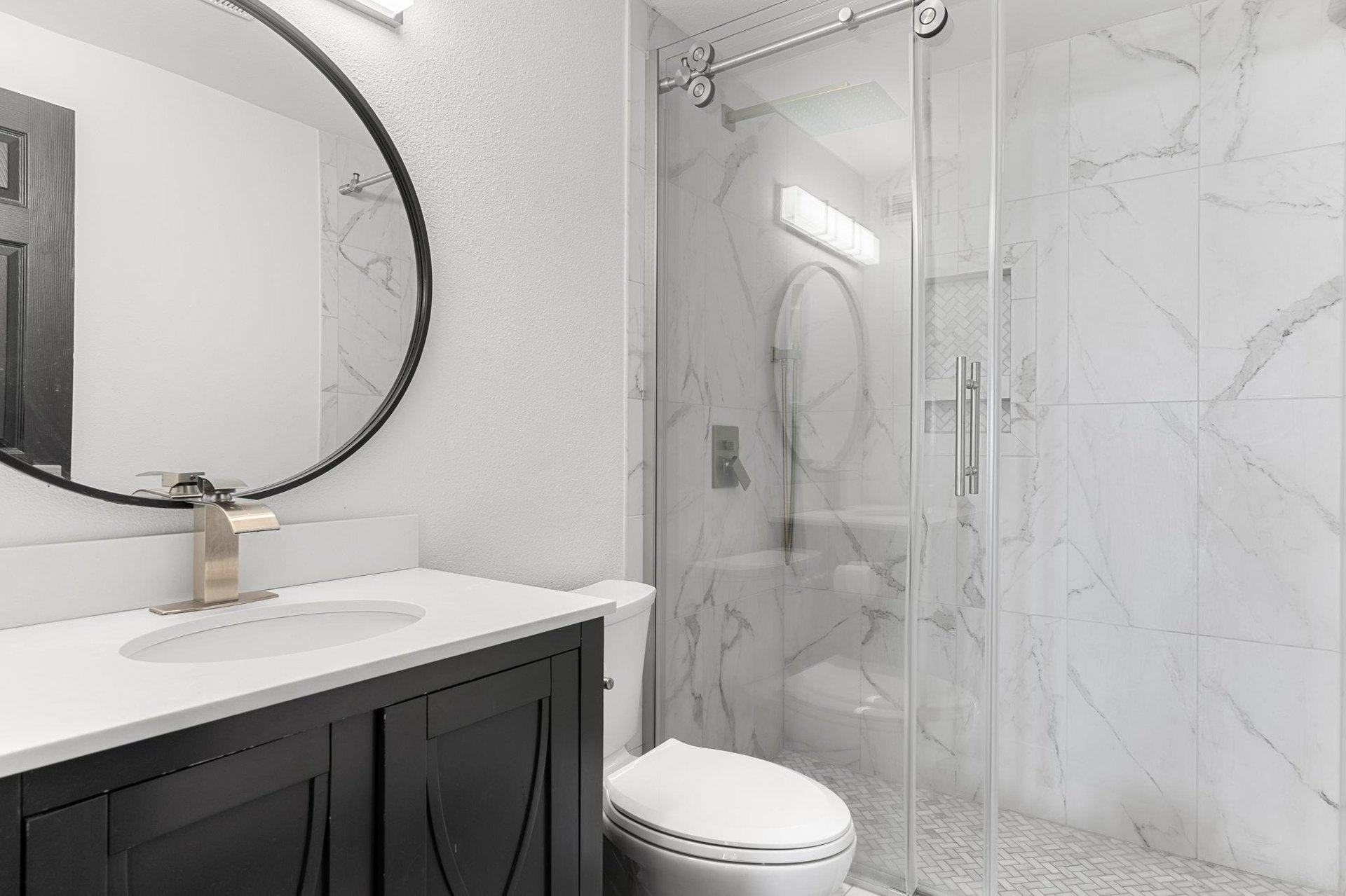 Bathroom 3 on Beach Level with Stand Alone Shower