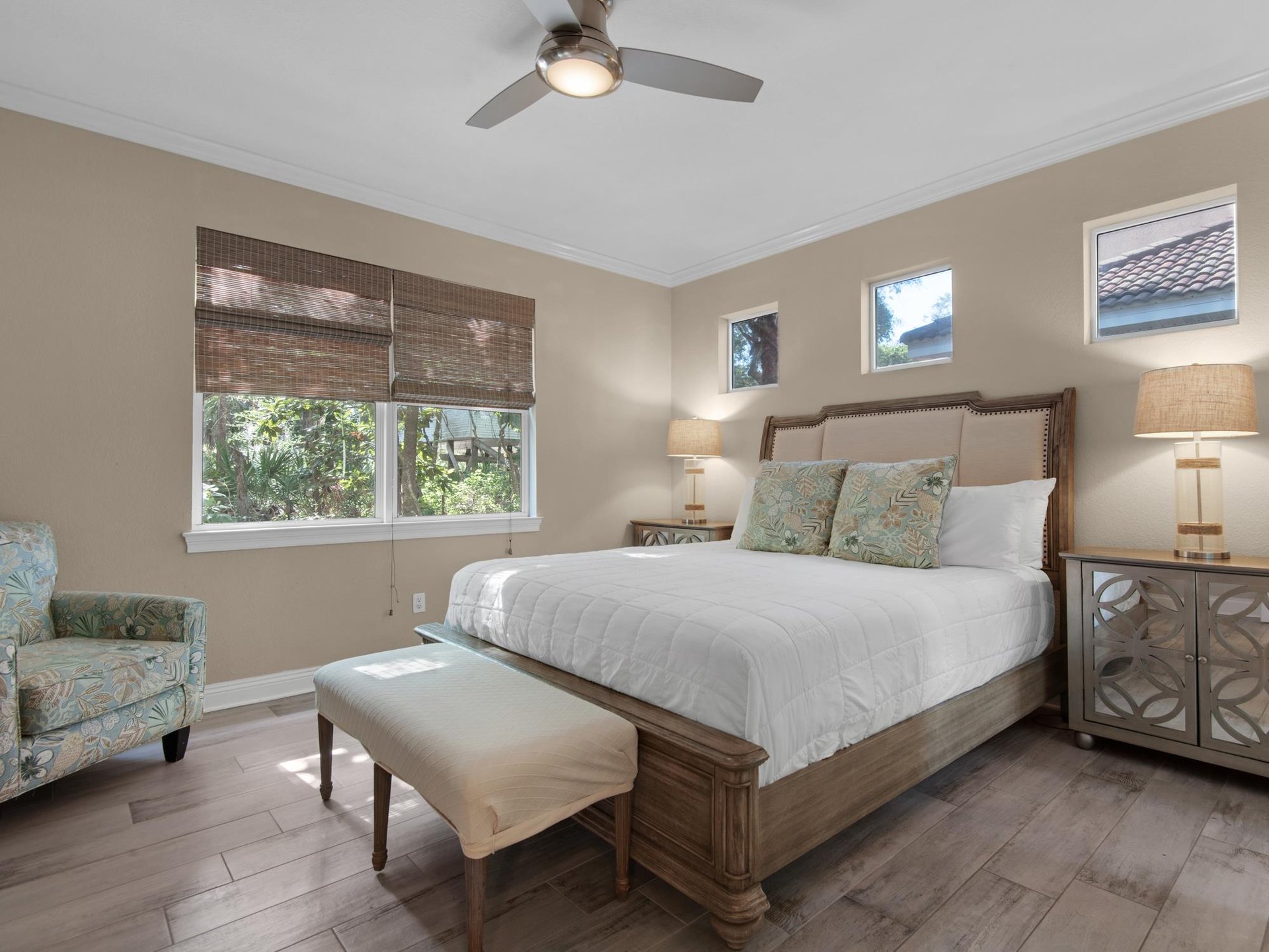 1st Floor Bedroom 1 with King Bed