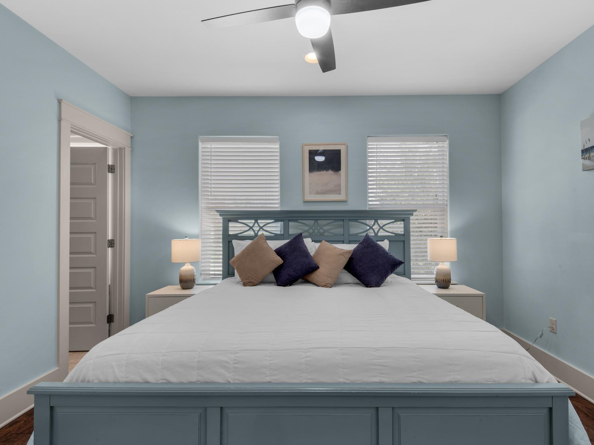 Bedroom 1 with King  2nd Floor