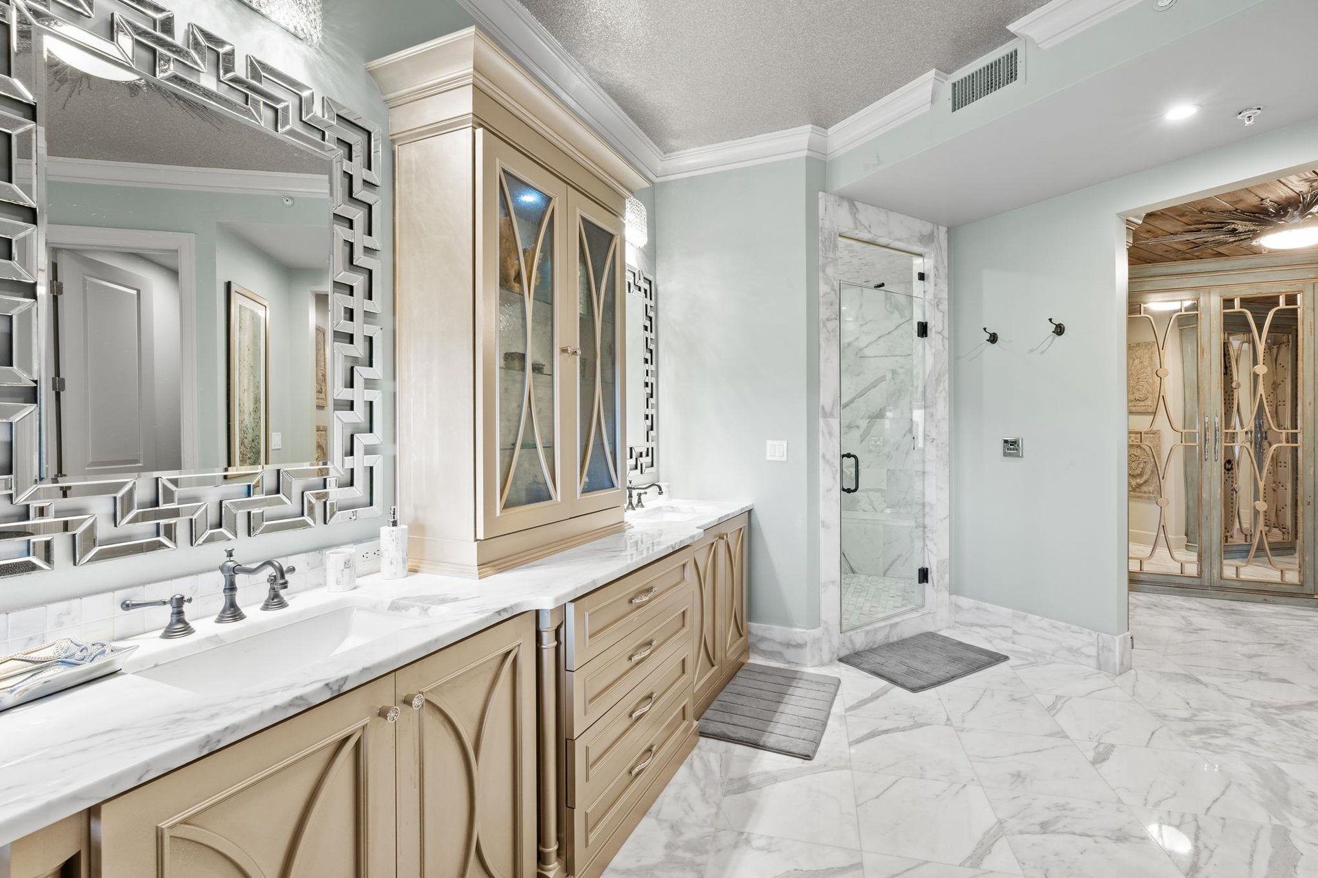 Bathroom 1 with Stand Alone WalkIn Shower