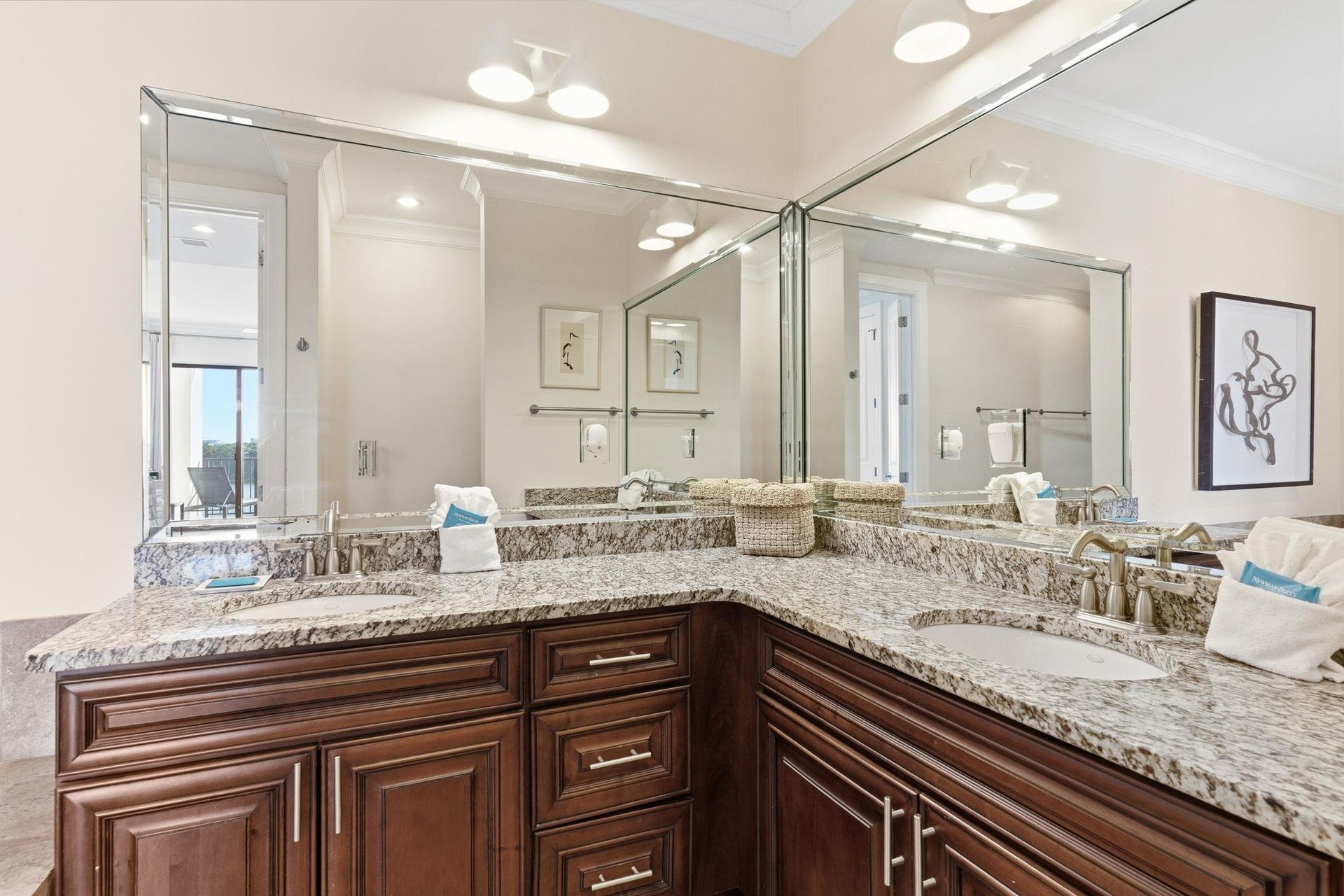 Bathroom 1 with Double Vanity