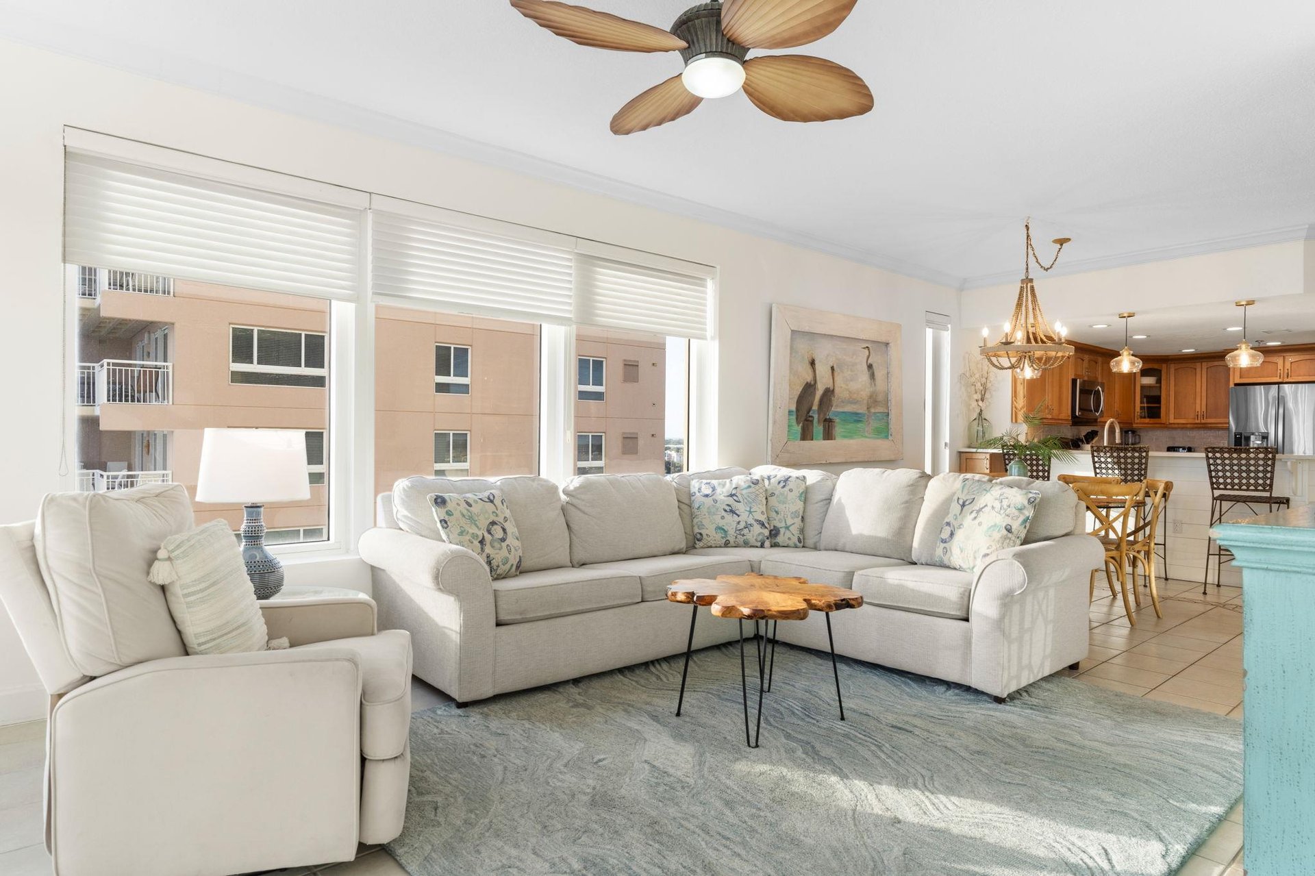 Living Room with Sleeper Sofa