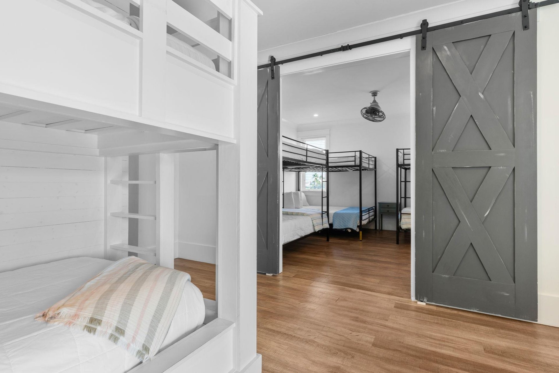 3rd Floor Bunks Area and into Bunk Room