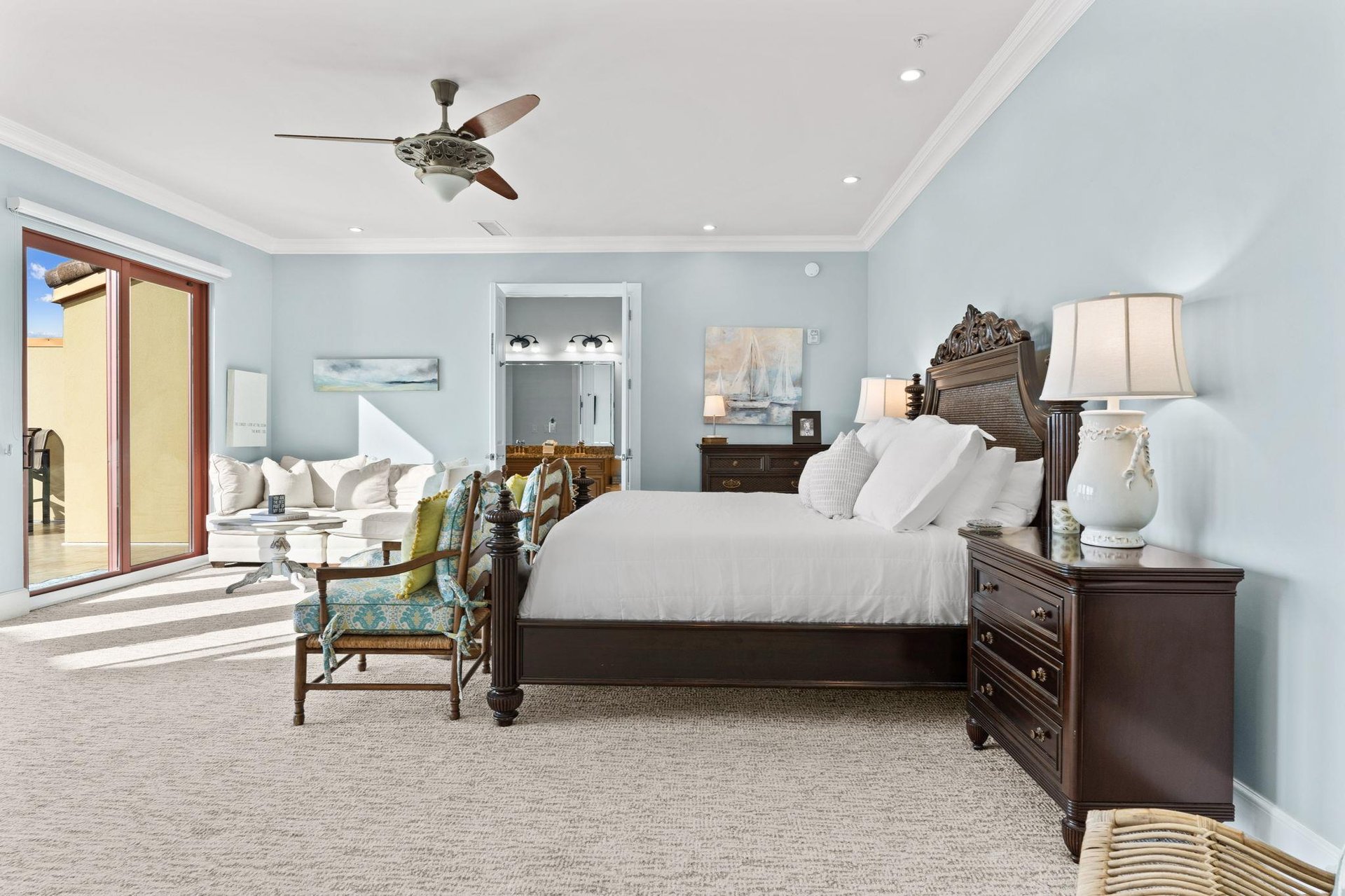 Bedroom 1 on 2nd Floor with King Bed