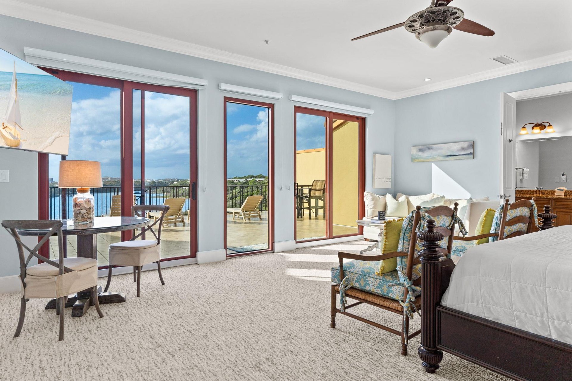 Huge 2nd Floor Bedroom 1 with Private Balcony