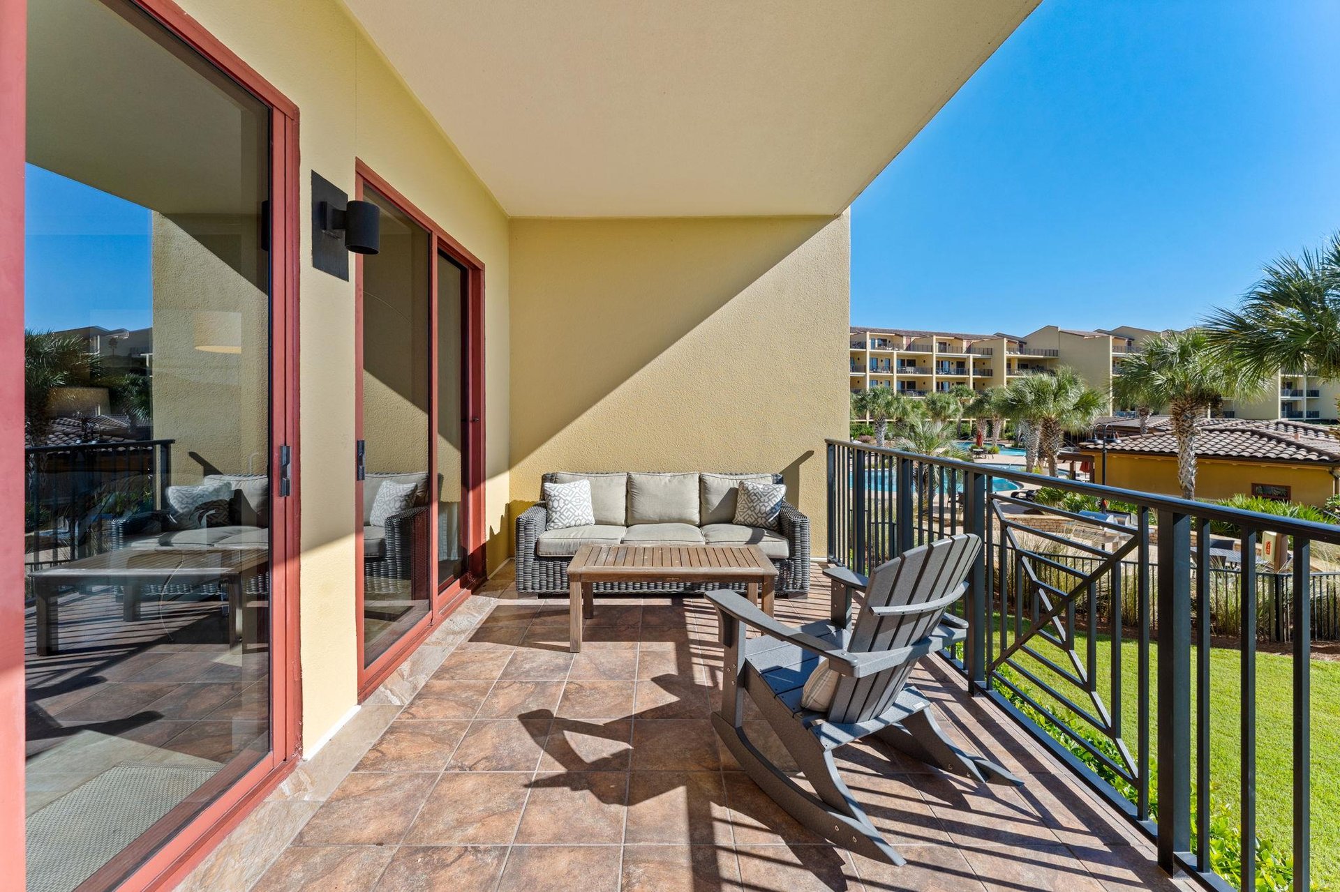 Private Balcony off Living Area